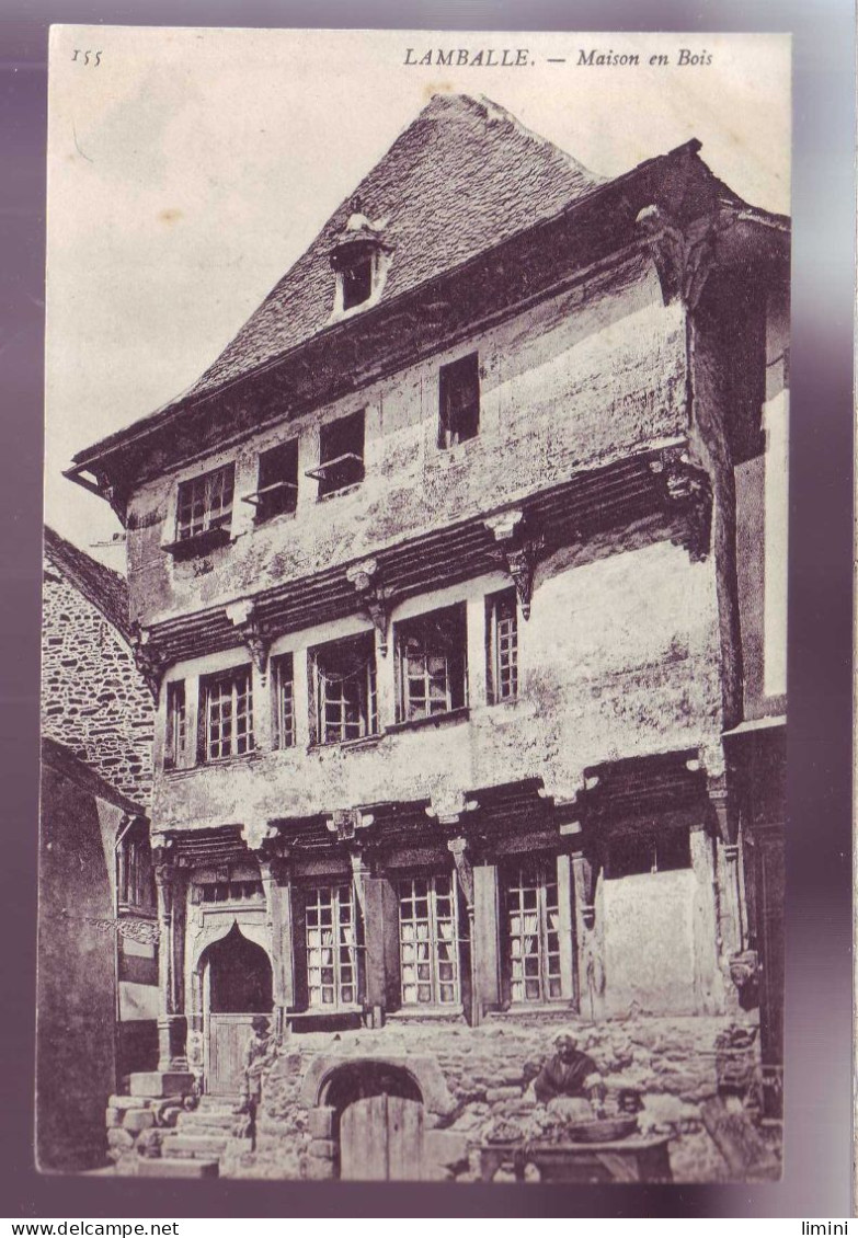 22 - LAMBALLE - MAISON En BOIS - MARCHANDE QUATRE SAISONS - ANIMEE - - Lamballe