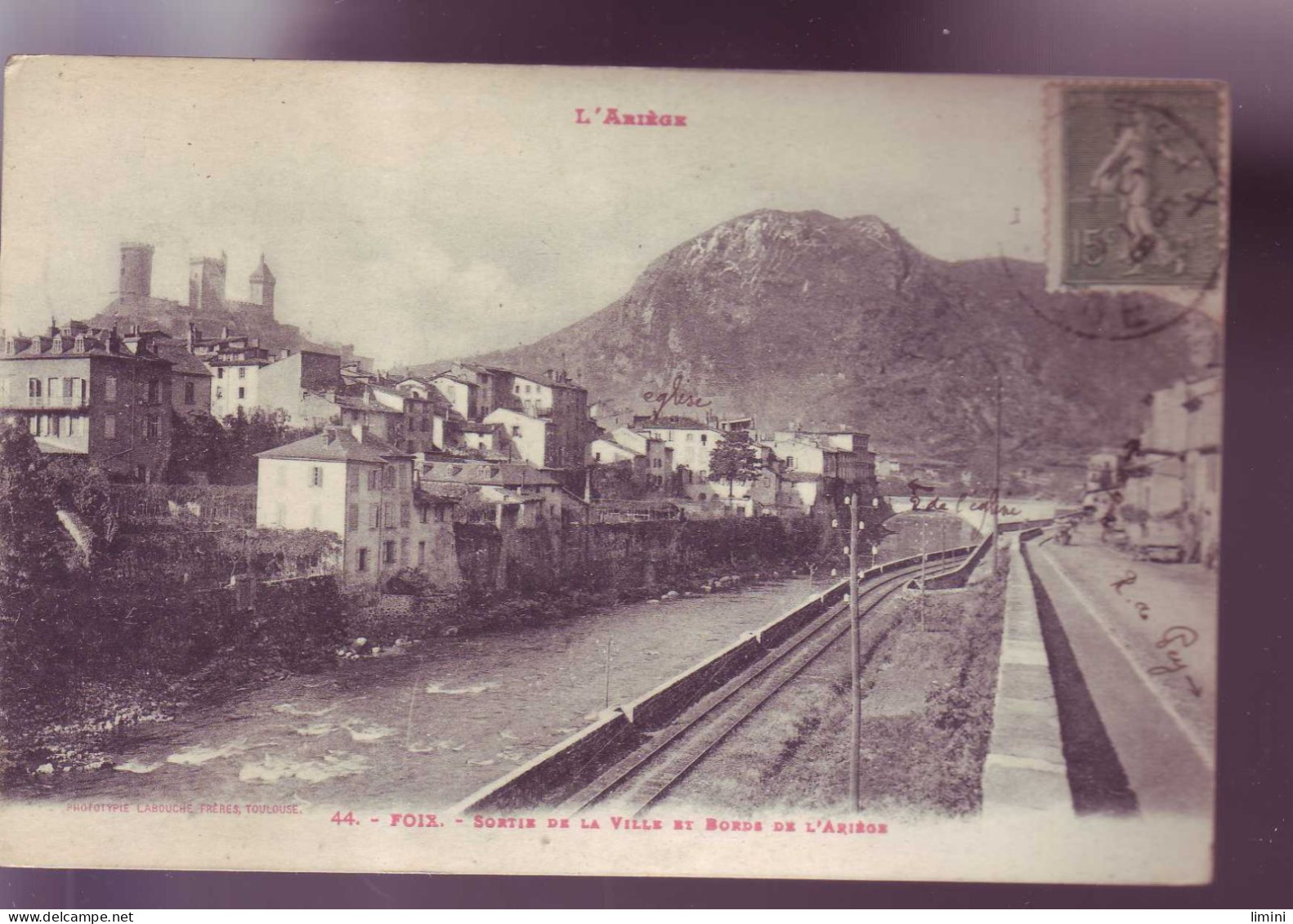 09 - FOIX - SORTIE De La VILLE Et BORDS De L'ARIEGE -  - Foix