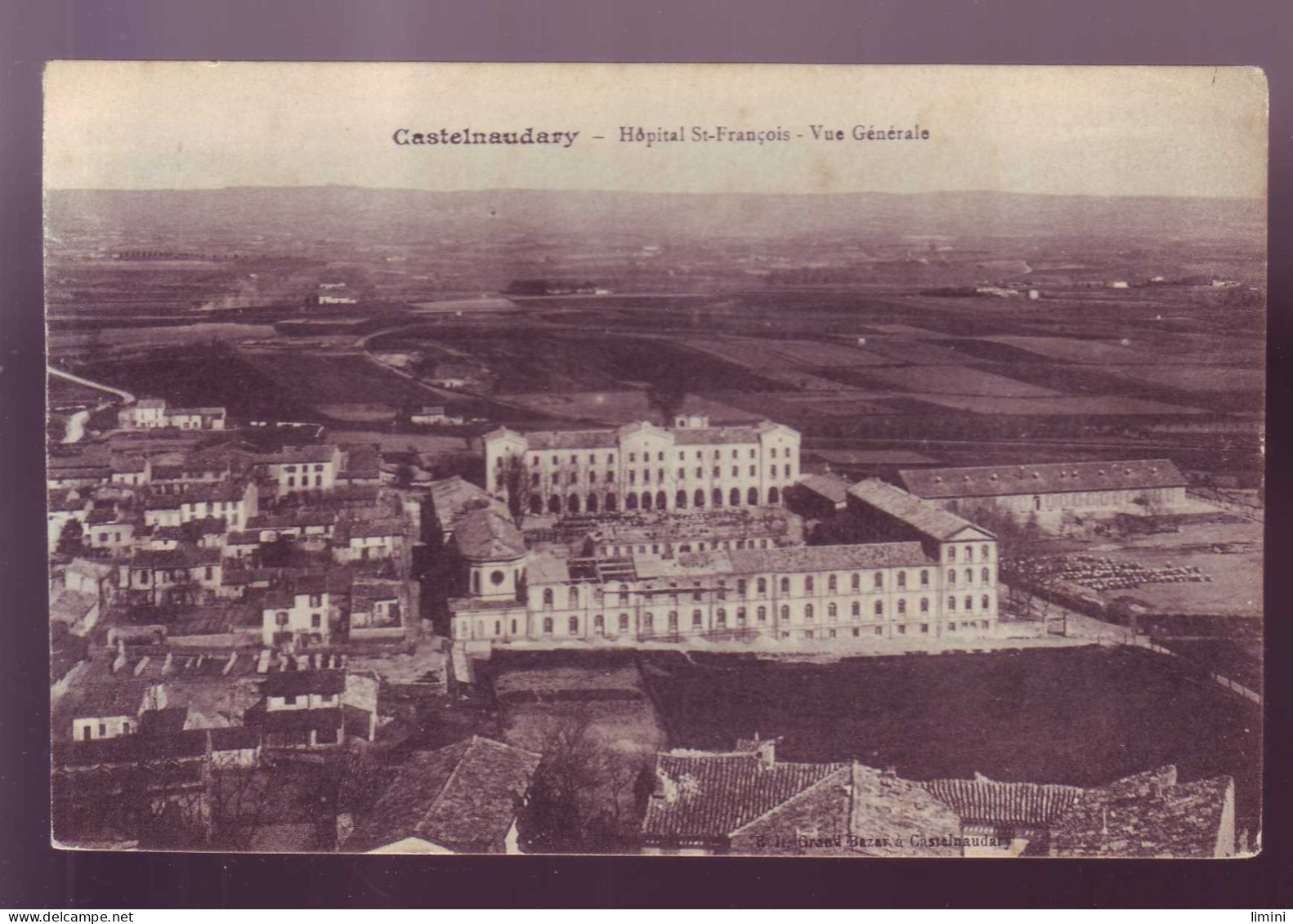 11 - CASTELNAUDARY - HOPITAL SAINT FRANCOIS - VUE AERIENNE -  - Castelnaudary