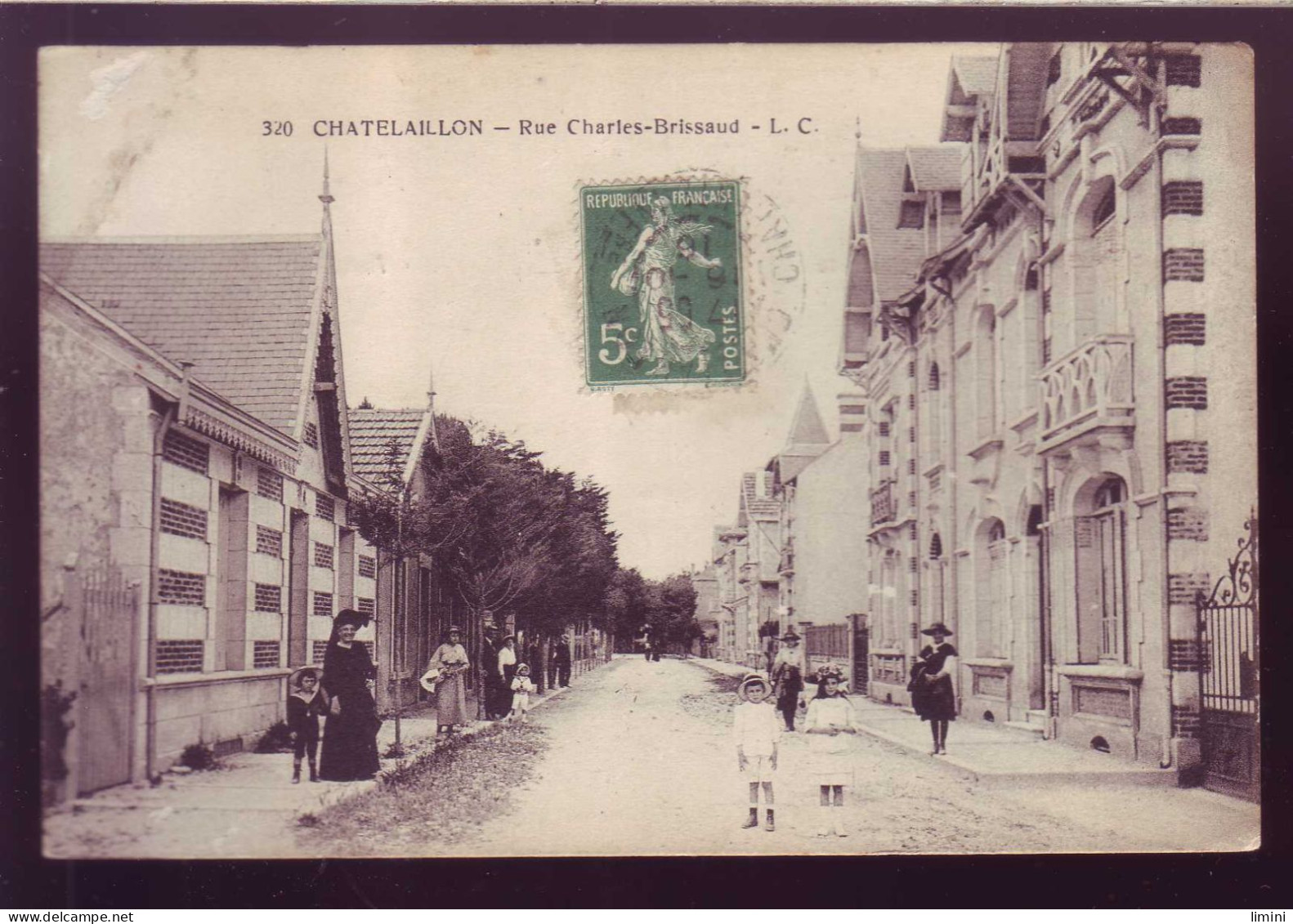 17 - CHATELAILLON - RUE CHARLES BRISSAUD -  - Châtelaillon-Plage