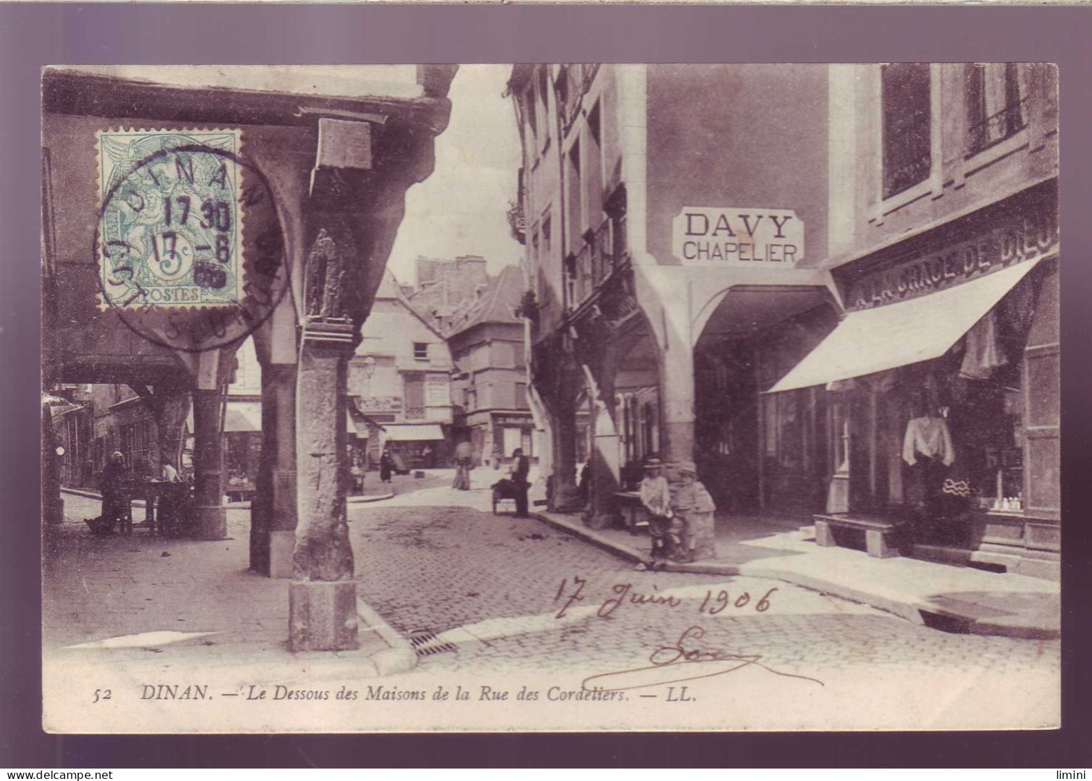 22 - DINAN - RUE DES CORDELIERS - ANIMEE -  - Dinan