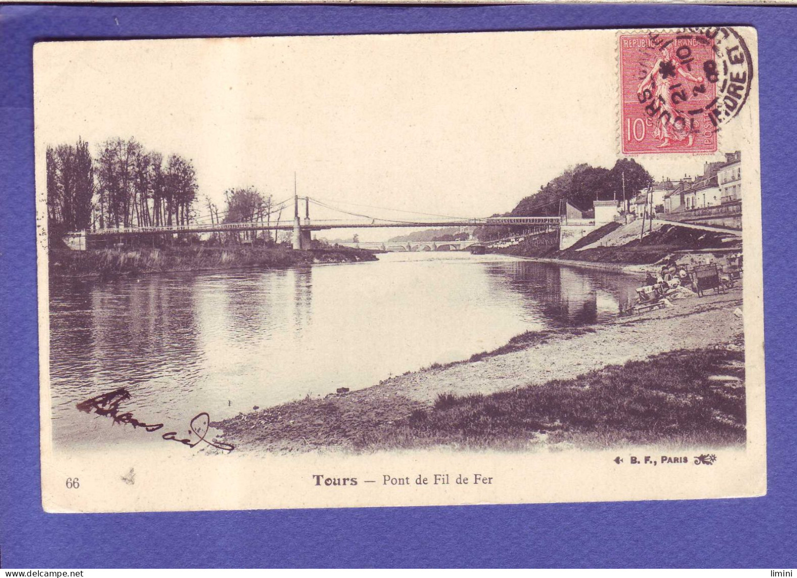 37 - TOURS - PONT De FIL De FER -  - Tours