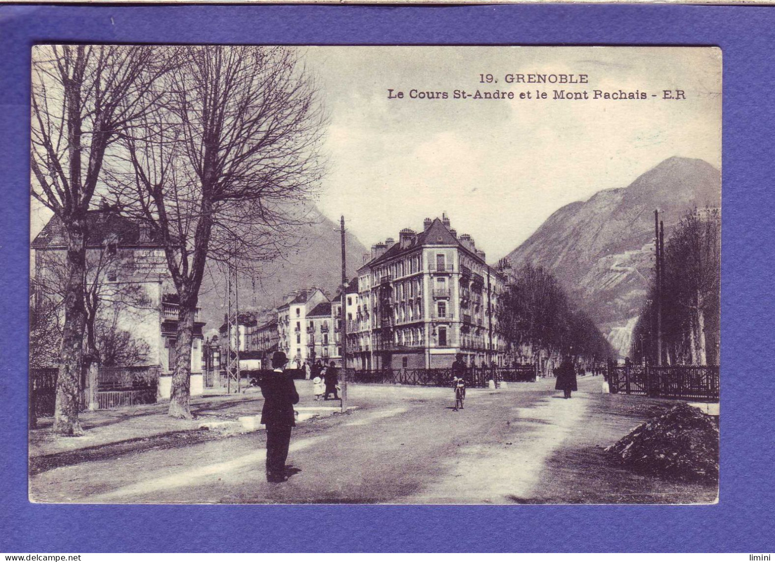 38 - GRENOBLE - BARRIERE Du COURS SAINT ANDRE - ANIMEE - - Grenoble
