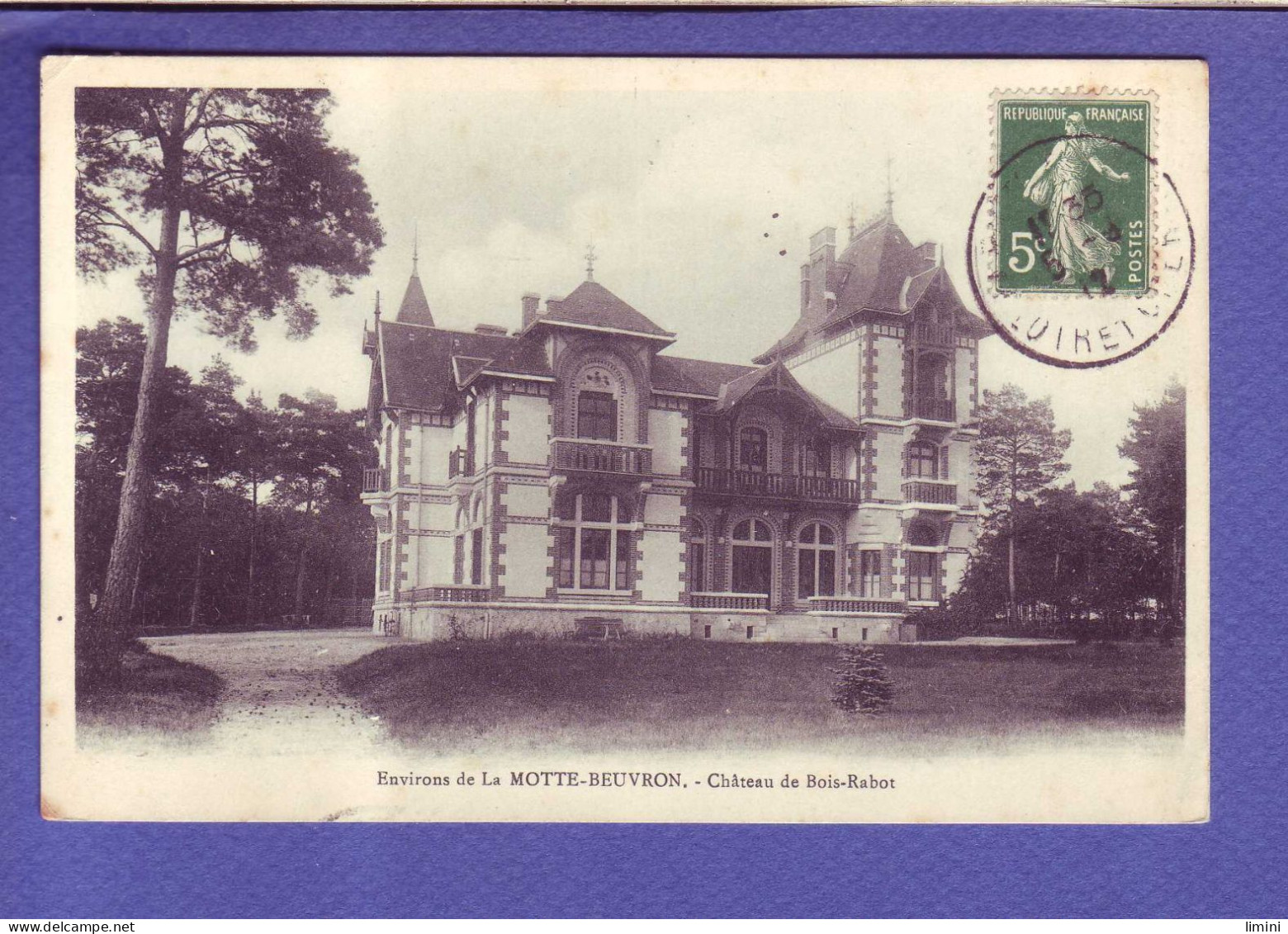 41 - LAMOTTE BEUVRON - CHATEAU De BOIS RABOT - - Lamotte Beuvron