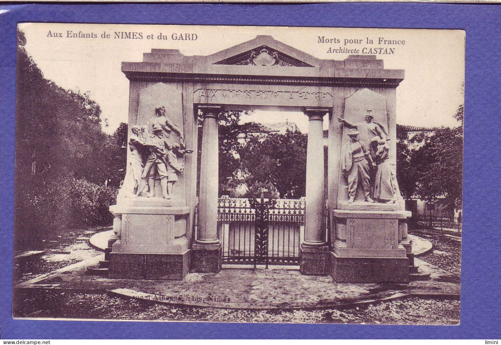 30 - NIMES - MONUMENT Aux MORTS Pour La FRANCE -  - Nîmes