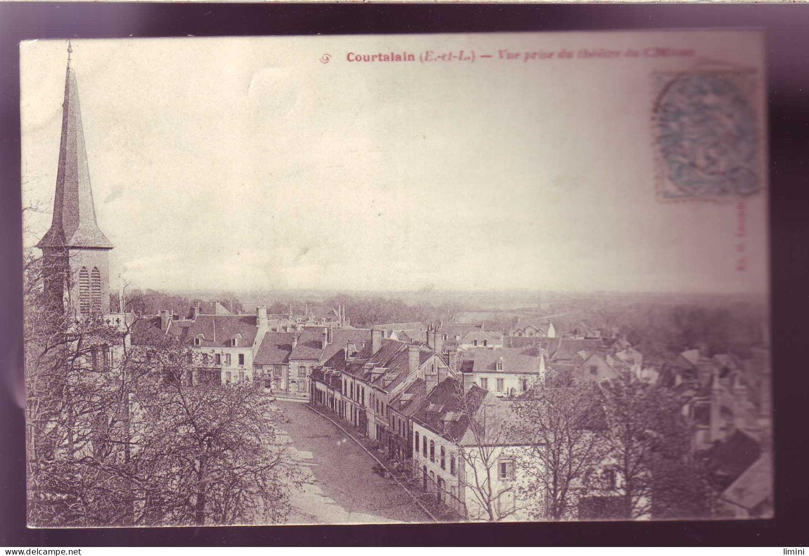 28 - COURTALAIN - VUE PRISE Du THEATRE Du CHATEAU -  - Courtalain