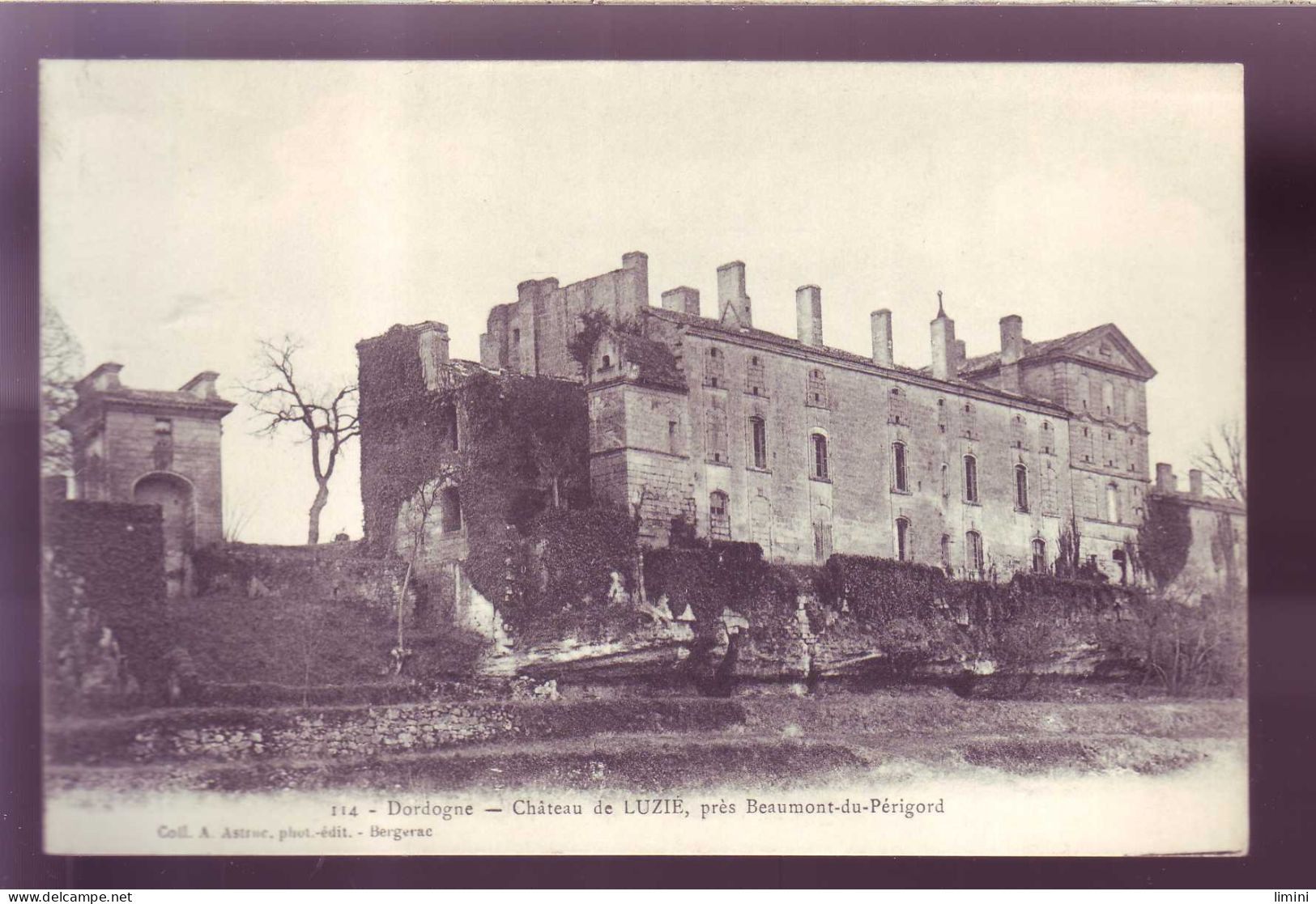 24 - BEAUMONT Du PERIGORD - CHATEAU De LUZIE -  - Sonstige & Ohne Zuordnung