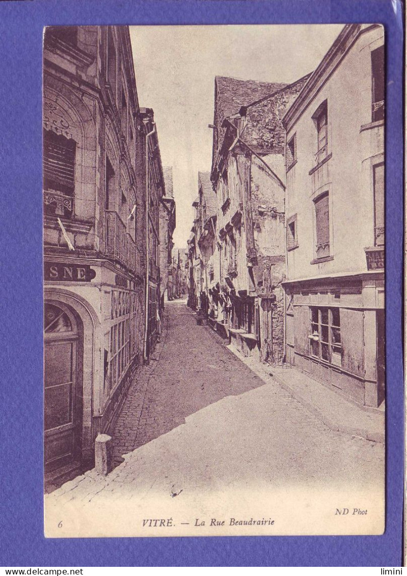 35 - VITRE - RUE BEAUDRAIRIE -  - Vitre