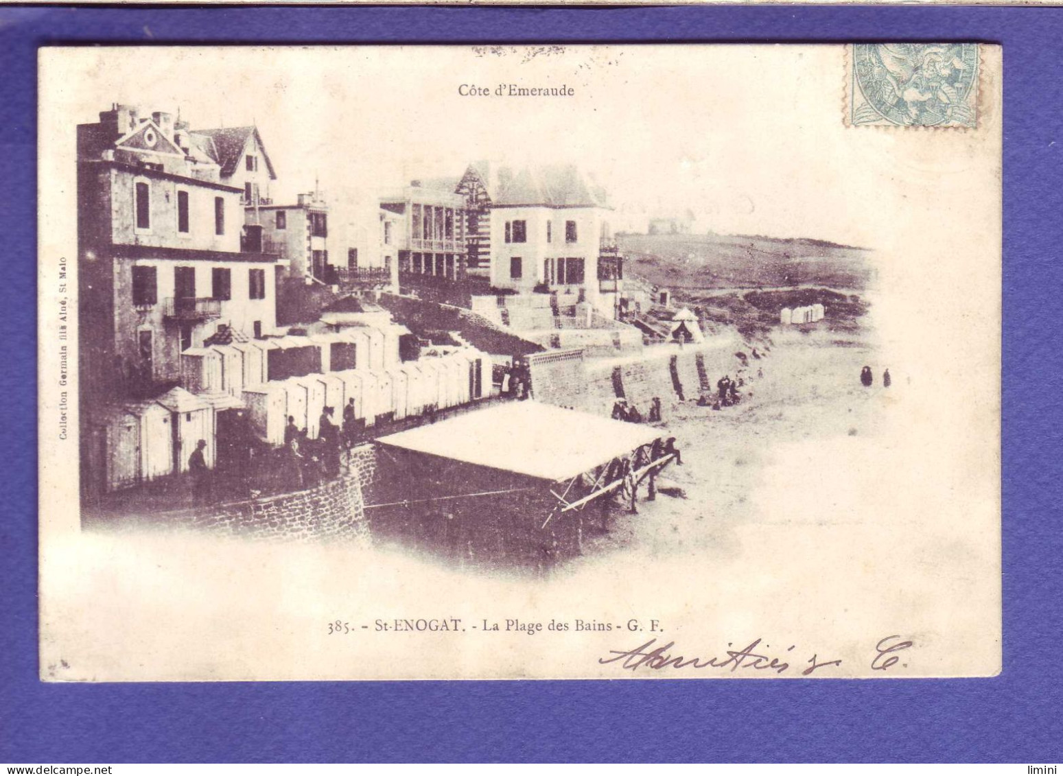 35 - SAINT ENOGAT - PLAGE Des BAINS - ANIMÉE - - Other & Unclassified