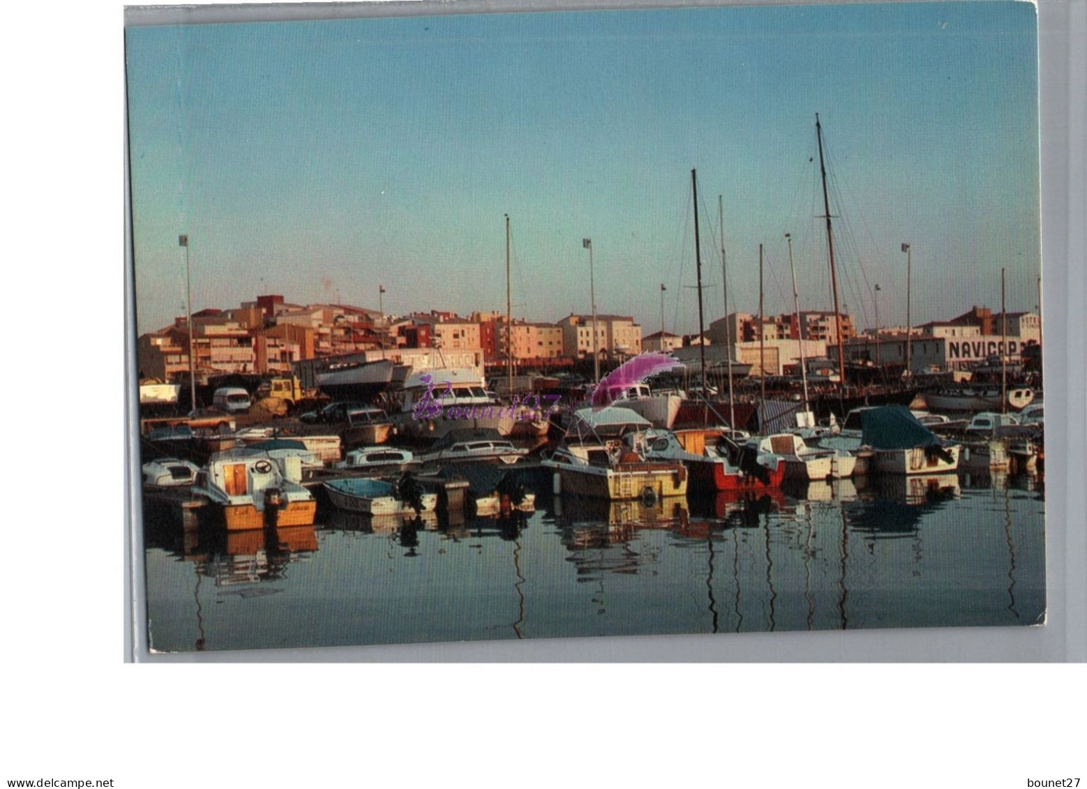 CAP D'AGDE 34 - Vue Générale Sur Le Port Bateau Lumière D'été - Agde