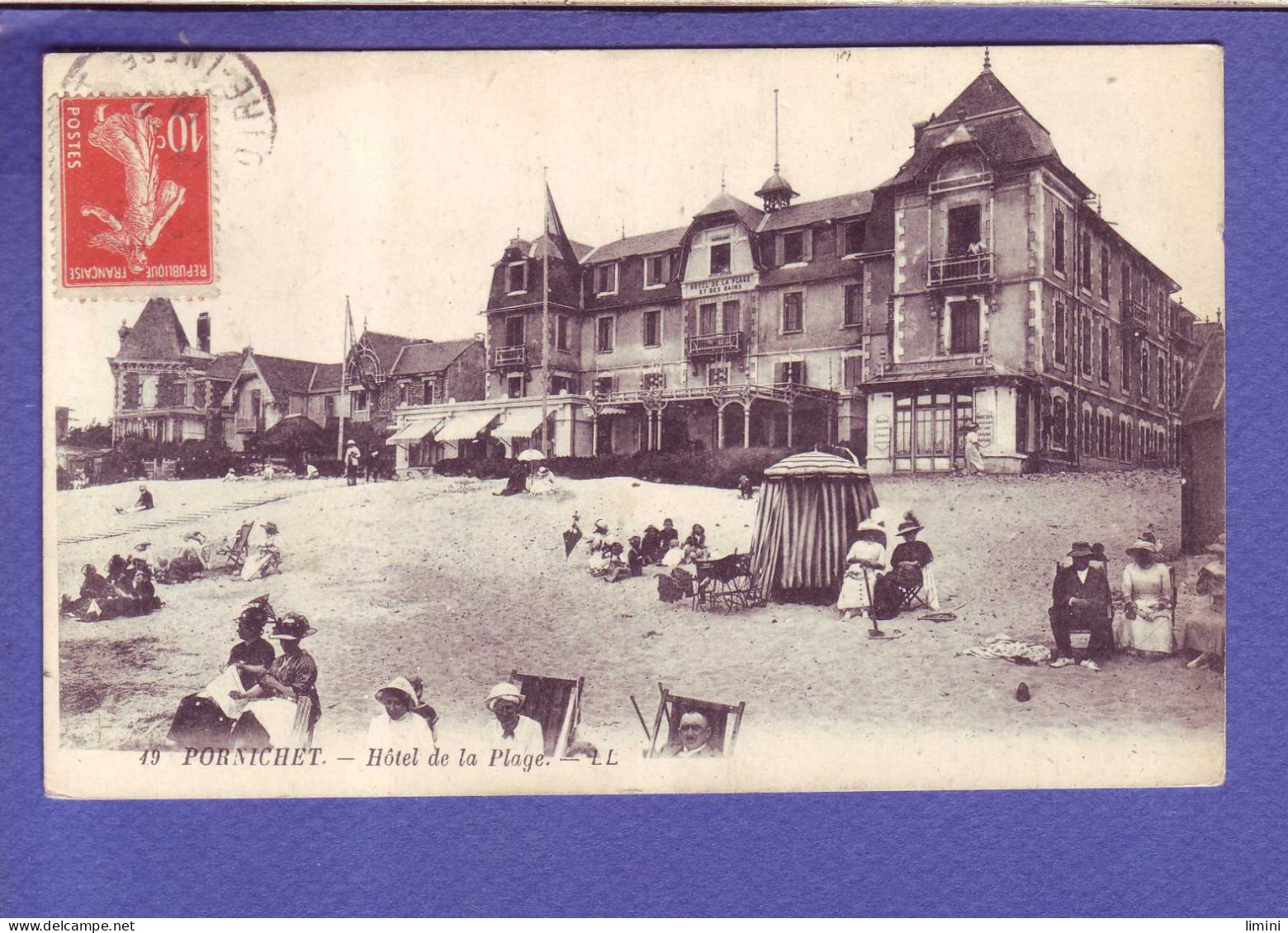 44 - PORNICHET - HOTEL De La PLAGE - ANIMÉE - - Pornichet