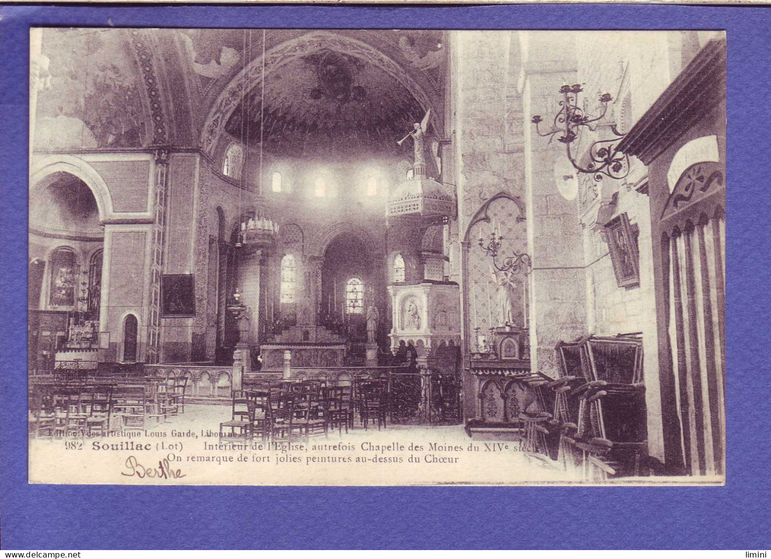 46 - SOUILLAC - INTERIEUR De L'EGLISE -  - Souillac