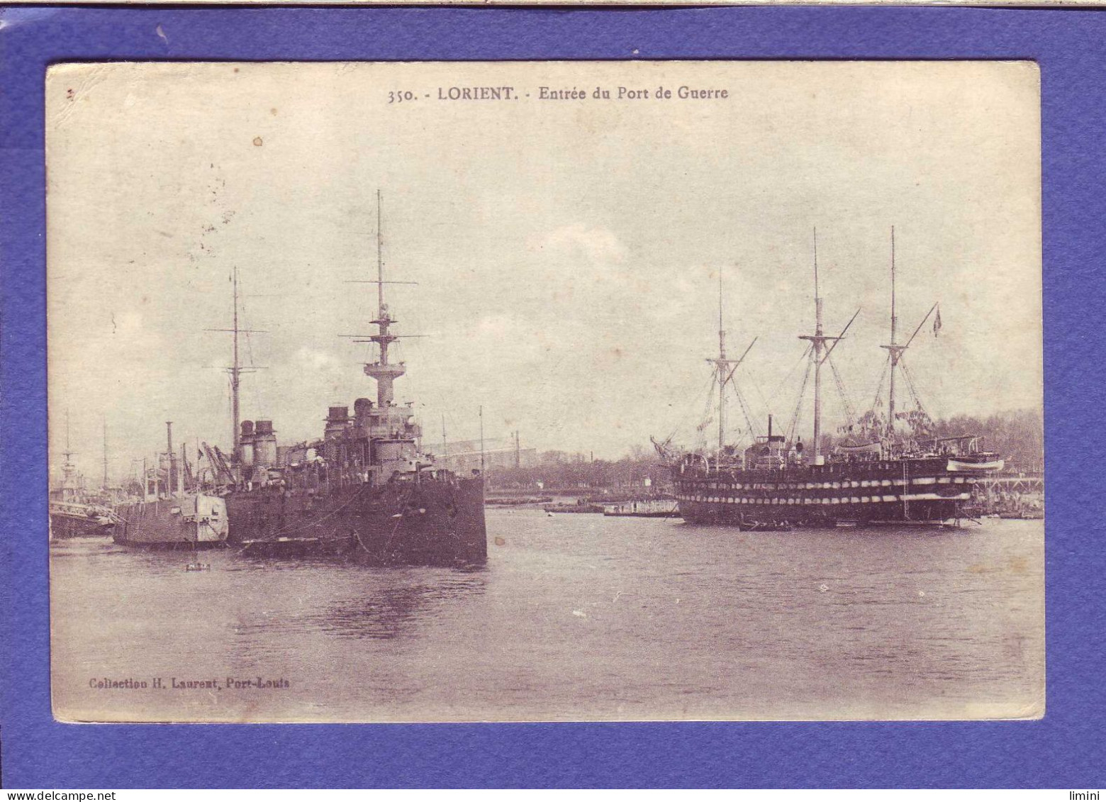 56 - LORIENT - ENTREE Du PORT De GUERRE - BATEAUX -  - Lorient