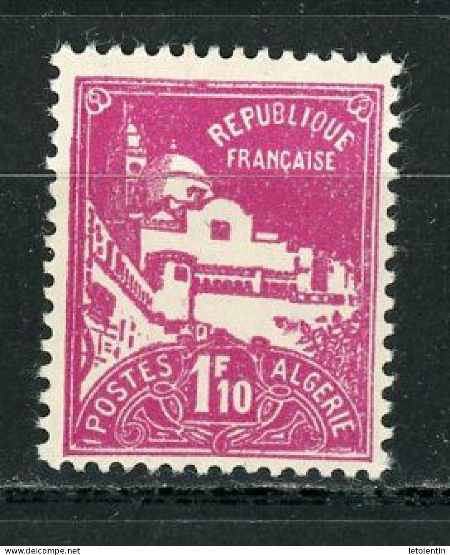 ALGERIE (RF) - VUE D'ALGER -   N° Yt 82** - Unused Stamps