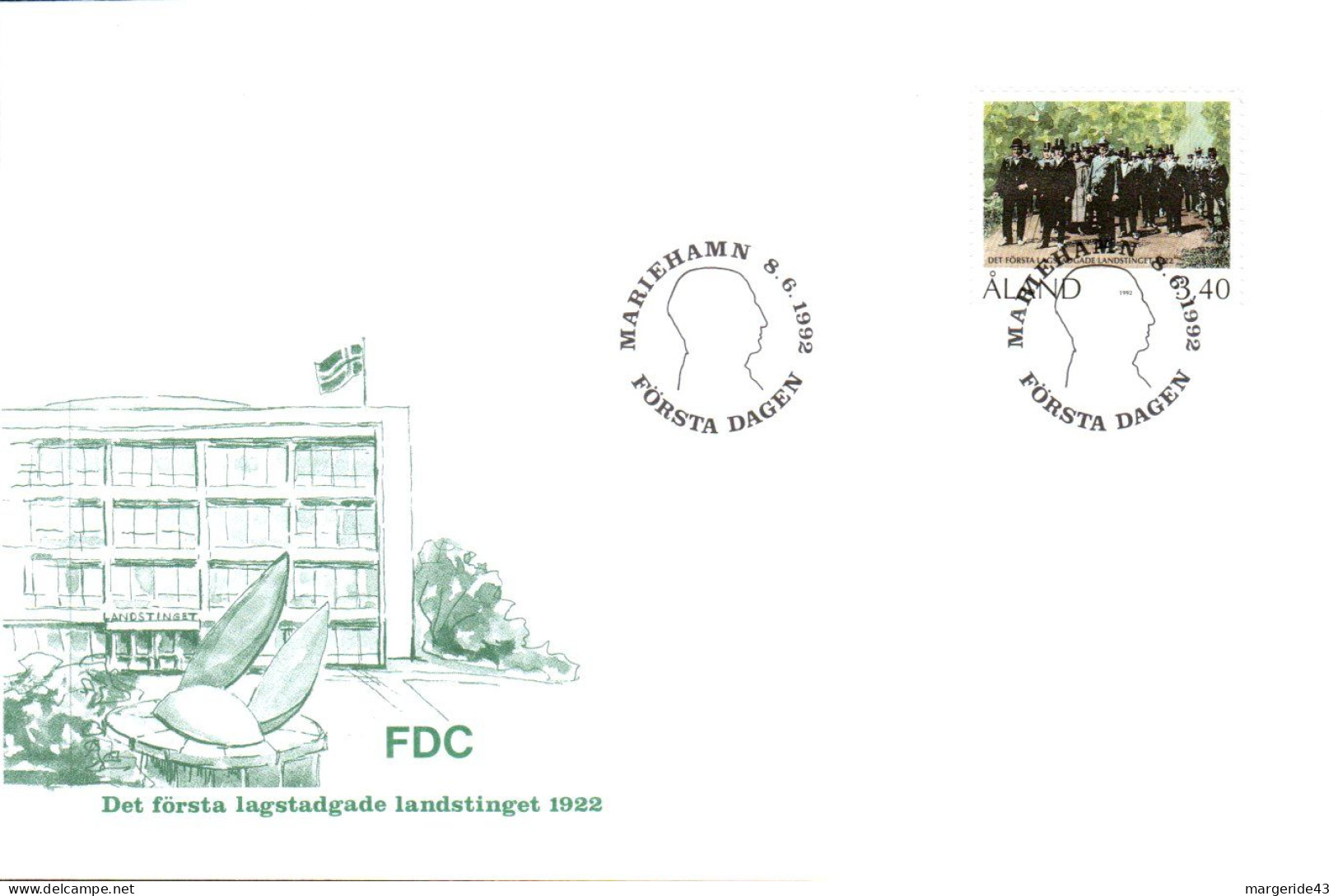 FEROE Iles LOT DE 99 FDC - Kilowaar (max. 999 Zegels)