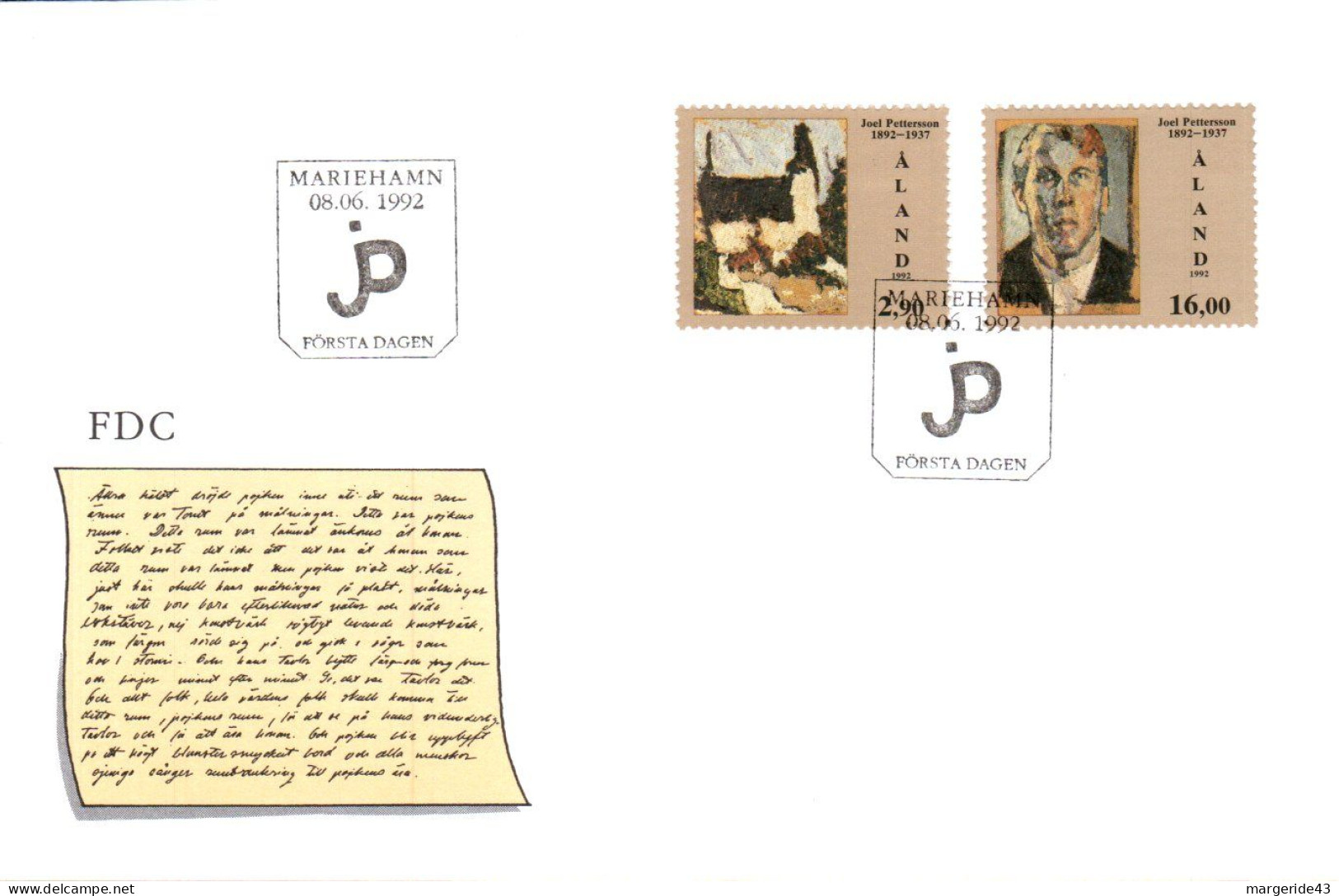 FEROE Iles LOT DE 99 FDC - Lots & Kiloware (mixtures) - Max. 999 Stamps