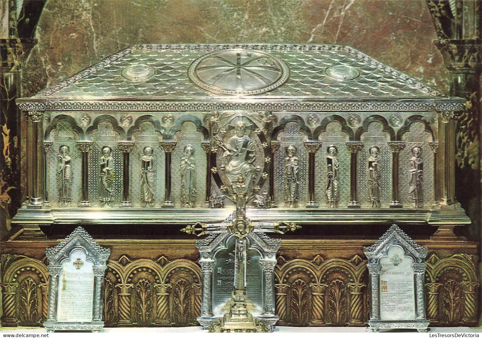 ESPAGNE - Santiago De Compostela - Coffre D'Argen Avec Le Relique Du Apostol - Carte Postale - Santiago De Compostela