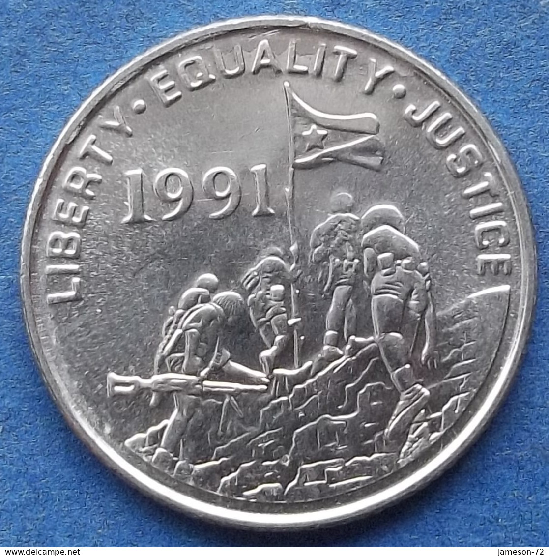 ERITREA - 10 Cents 1997 "Ostrich" KM# 45 Independent Republic (1993) - Edelweiss Coins - Erythrée