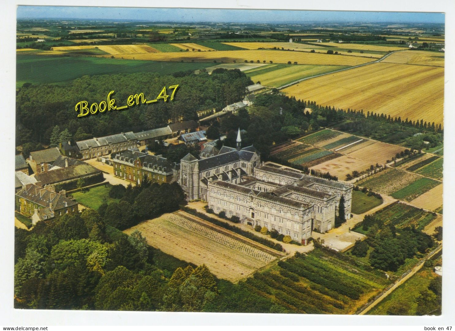 {92103} 56 Morbihan Rohan , Abbaye De Timadeuc , Vue Aérienne De L' Abbaye - Rohan