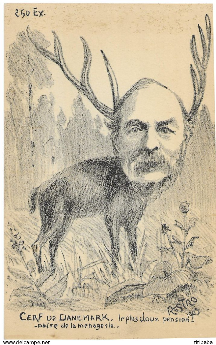 Rostro Cerf De Danemark - Satirical