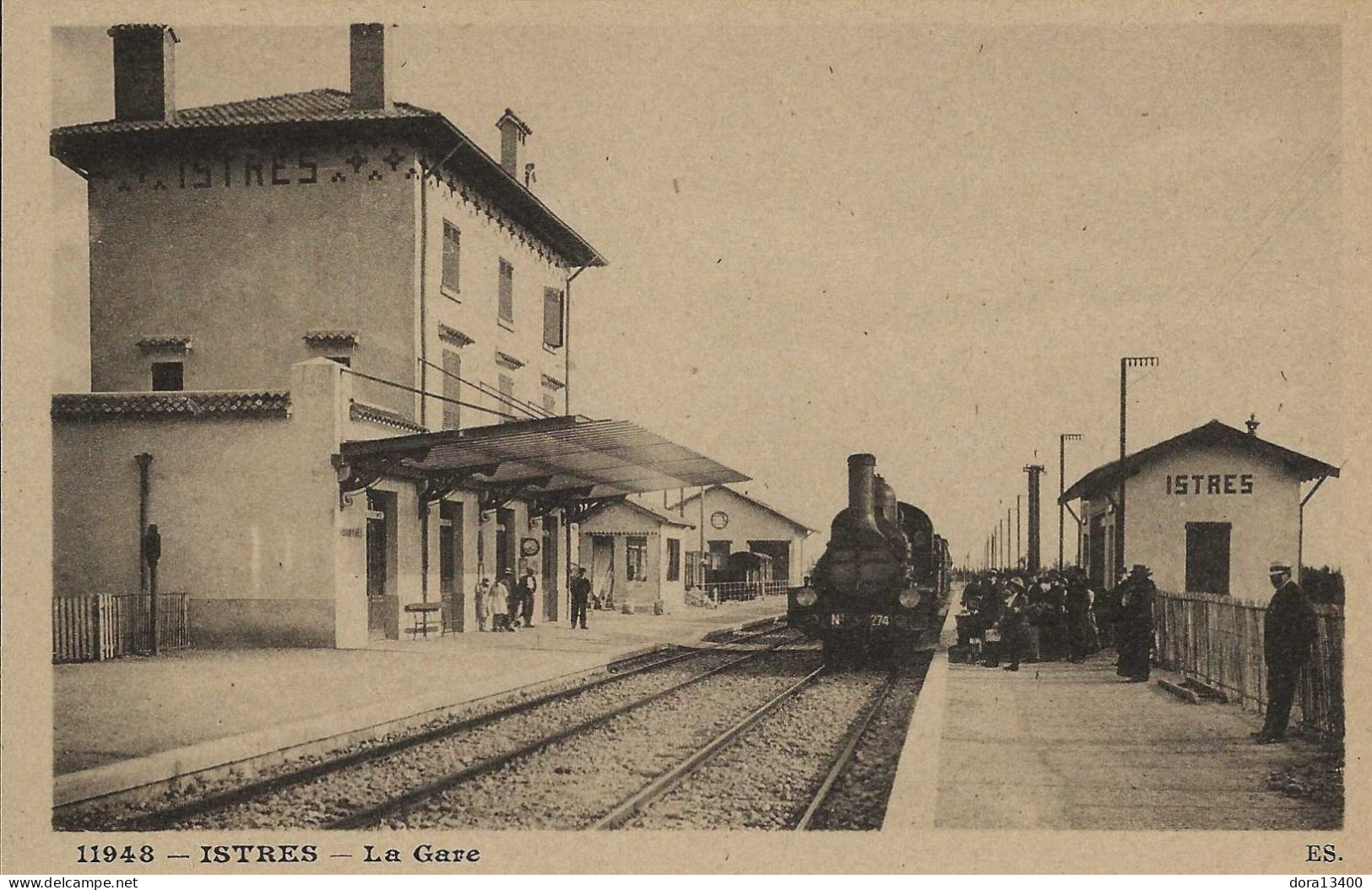 CPA13- ISTRES- La Gare - Istres