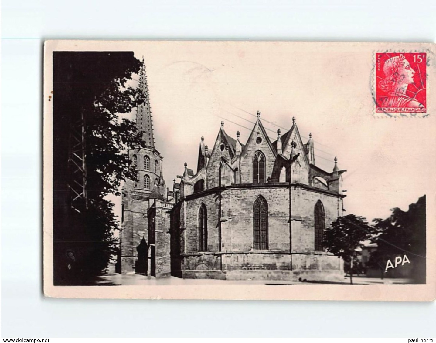 MIREPOIX : La Cathédrale Saint-Maurice - état - Mirepoix