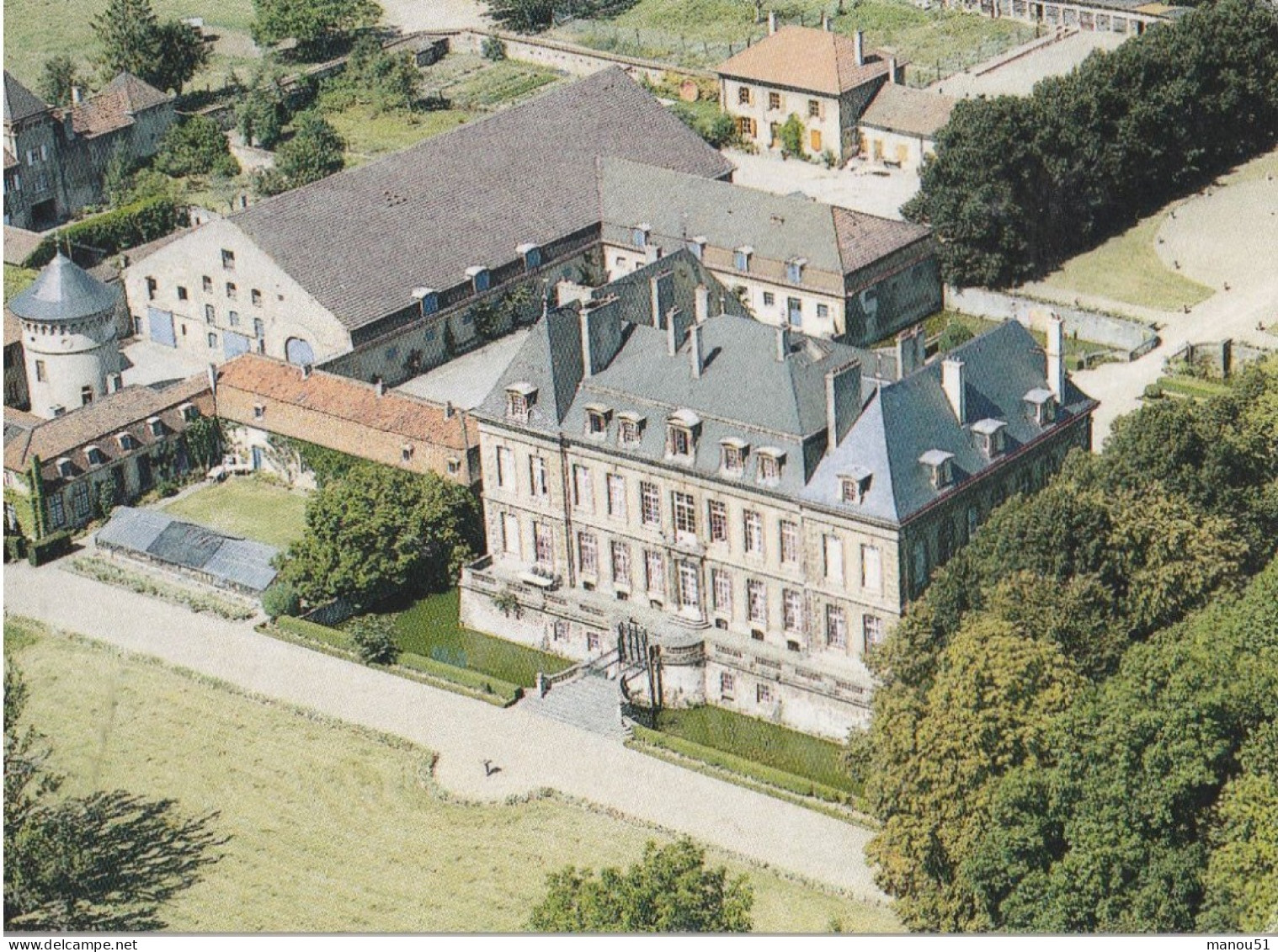 MANOM - CPSM :  Château De La Grange - Other & Unclassified