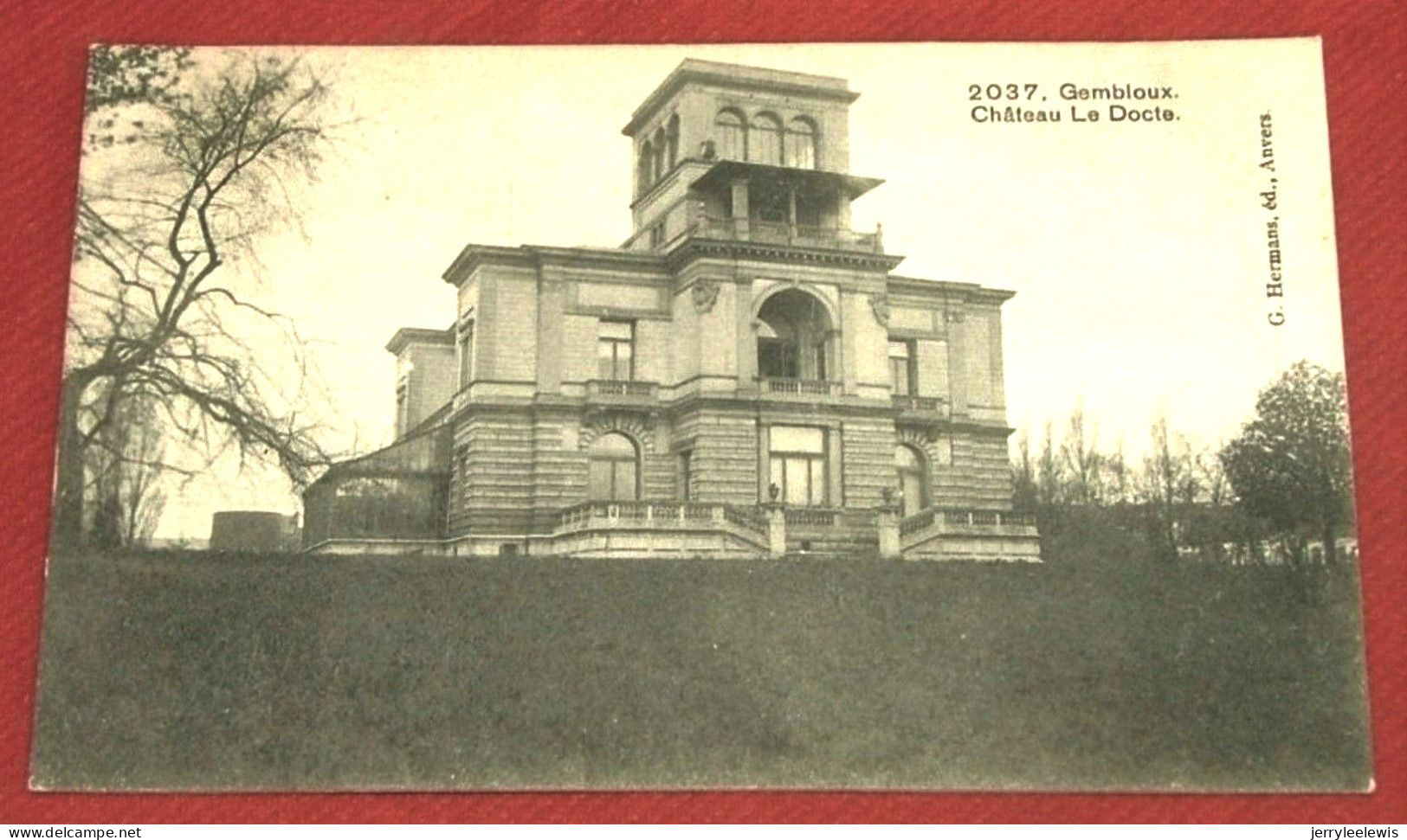 GEMBLOUX  -  Château  Le Docte     -  1909  - - Gembloux