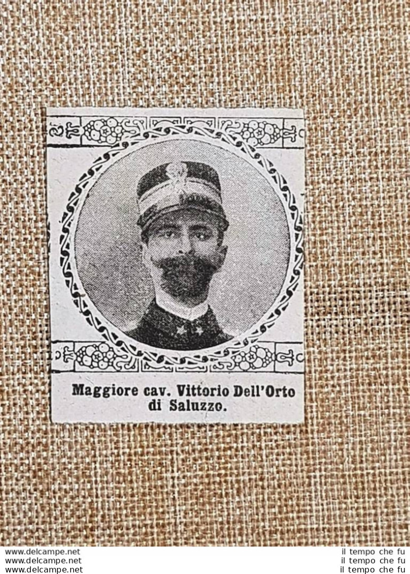 WW1 Prima Guerra Mondiale 1914-1918 Caduto Per Patria Vittorio Dell'Orto Saluzzo - Autres & Non Classés