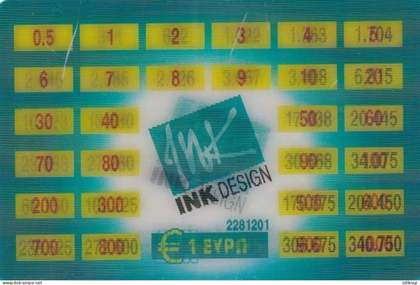 GREECE - INK Euroconverter - Andere & Zonder Classificatie