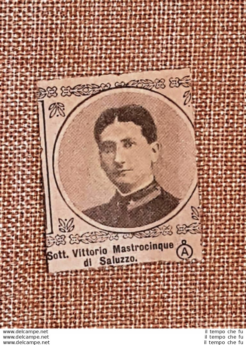 Vittorio Matrocinque Di Saluzzo Caduto Nella Prima Guerra Mondiale WW1 - Sonstige & Ohne Zuordnung