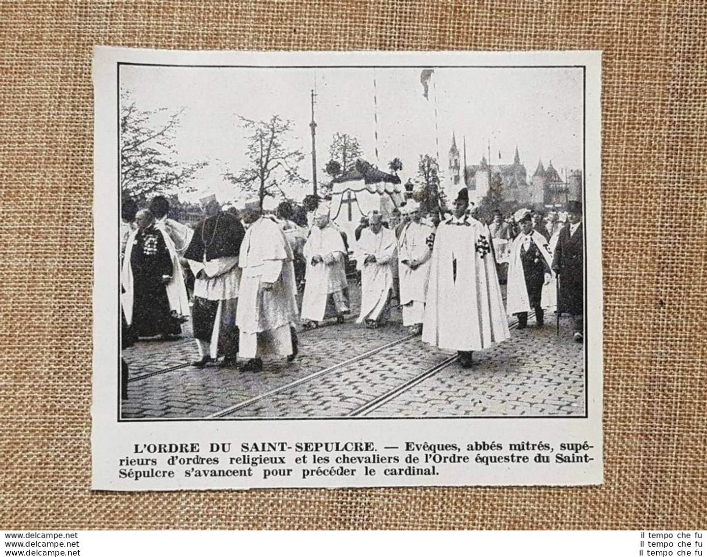 Anversa Rientro Patria Padre Damiano Veuster 1936 Ordine Santo Sepolcro Belgio - Other & Unclassified