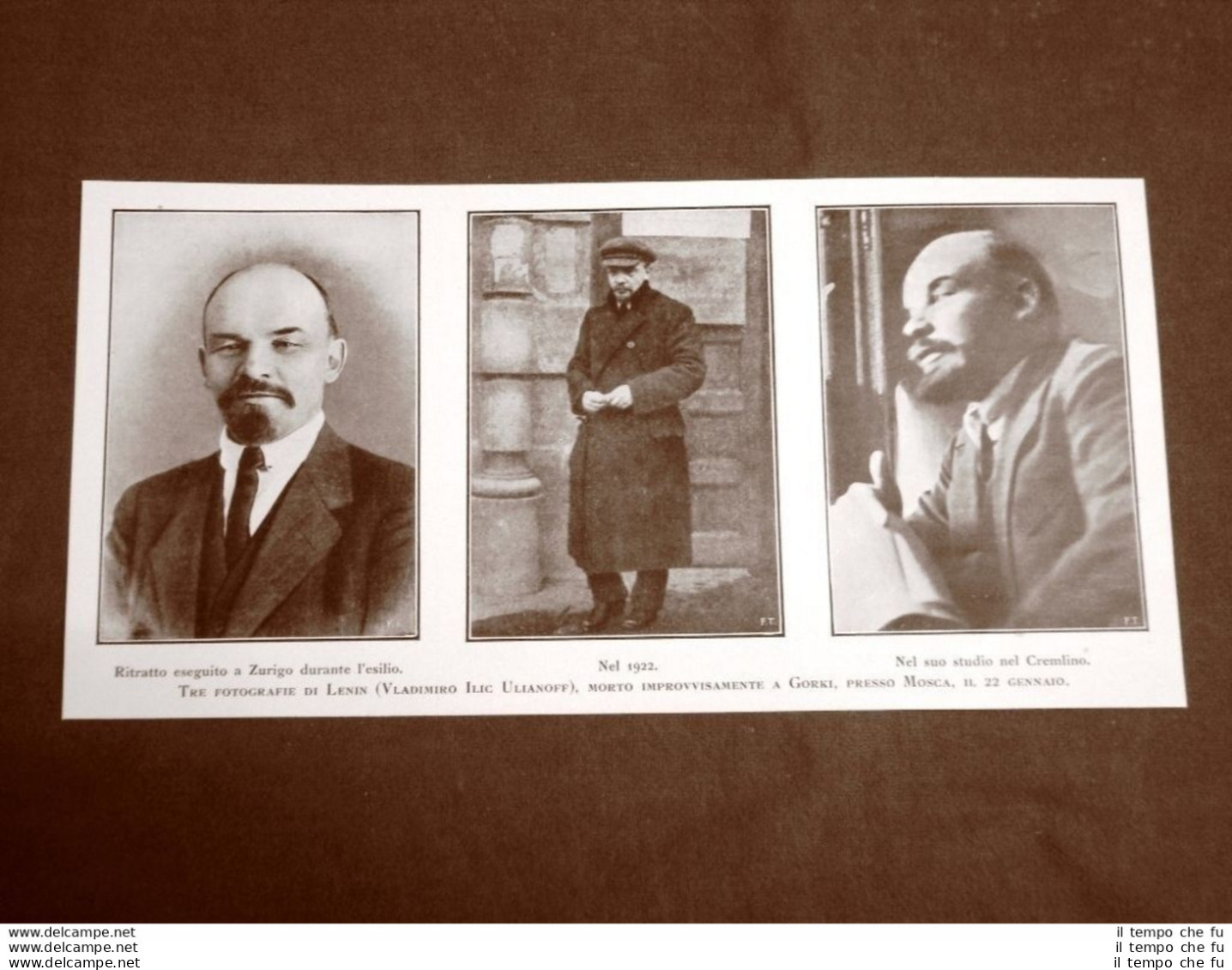 Lenin O Vladimir Il'i? Ul'janov Simbirsk, 1870 - Gorki Leninskie, 1924 - Sonstige & Ohne Zuordnung