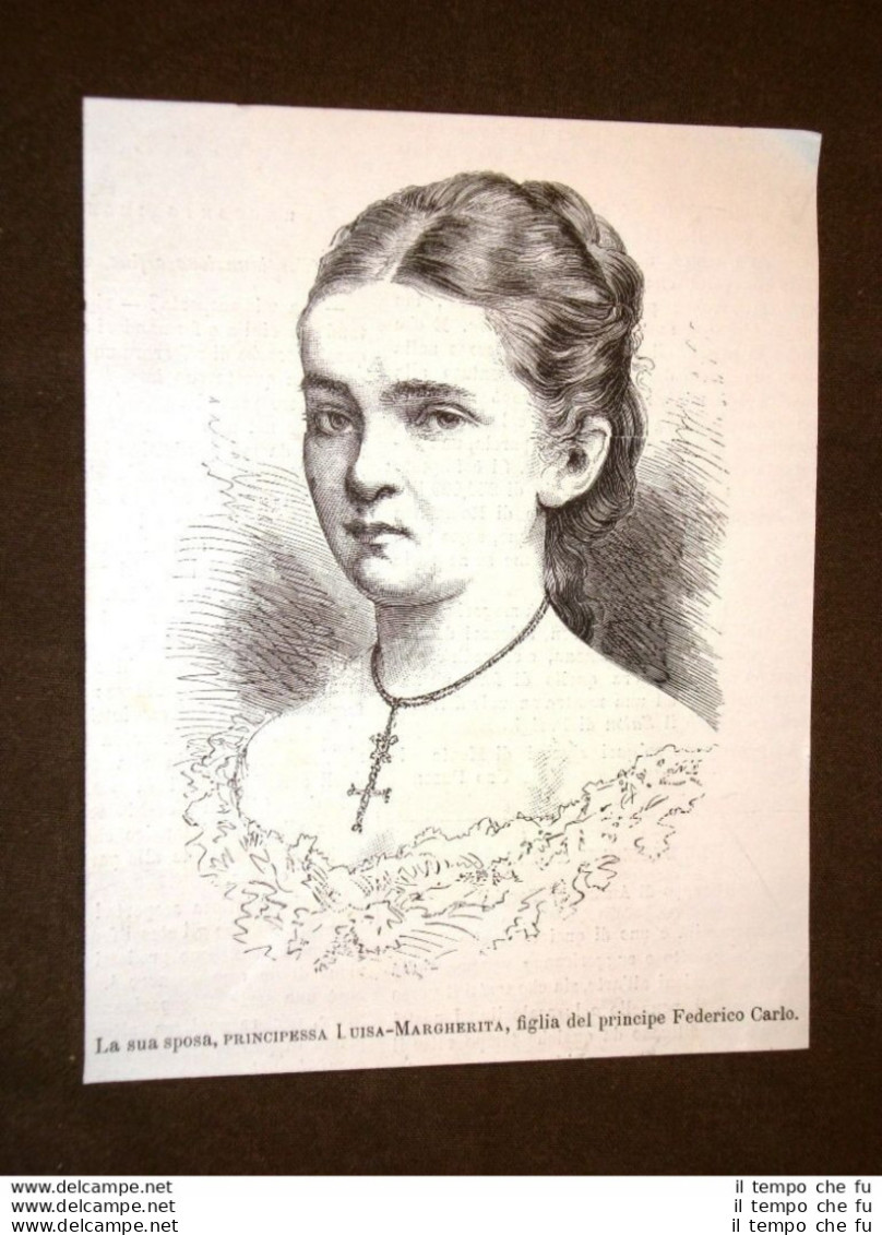 Principessa Luisa Margherita Di Prussia Nel 1879 Duchessa Connaught E Strathearn - Vor 1900