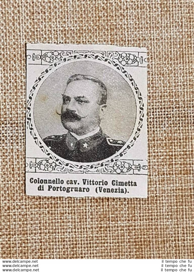 WW1 Guerra Mondiale 1914-1918 Caduto Per La Patria Vittorio Cimetta Portogruaro - Otros & Sin Clasificación