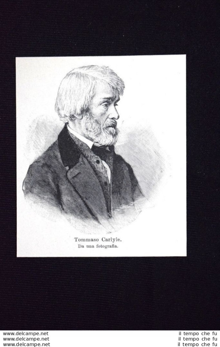 Il Filosofo Scozzese Thomas Carlyle - Otros & Sin Clasificación