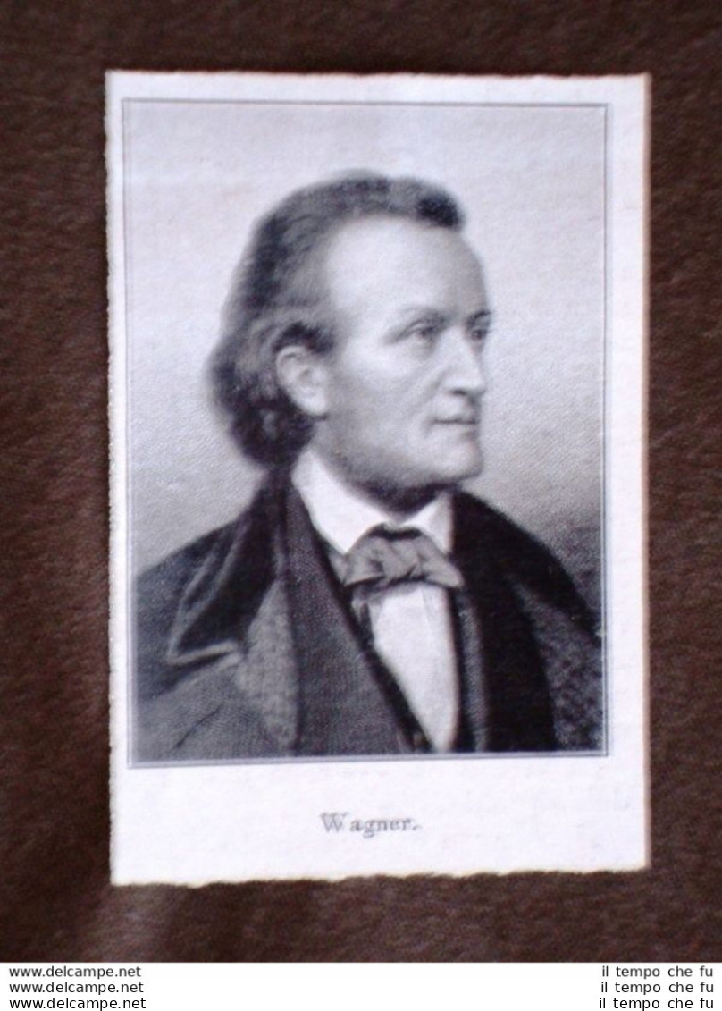Compositore Wilhelm Richard Wagener Di Lipsia - Otros & Sin Clasificación