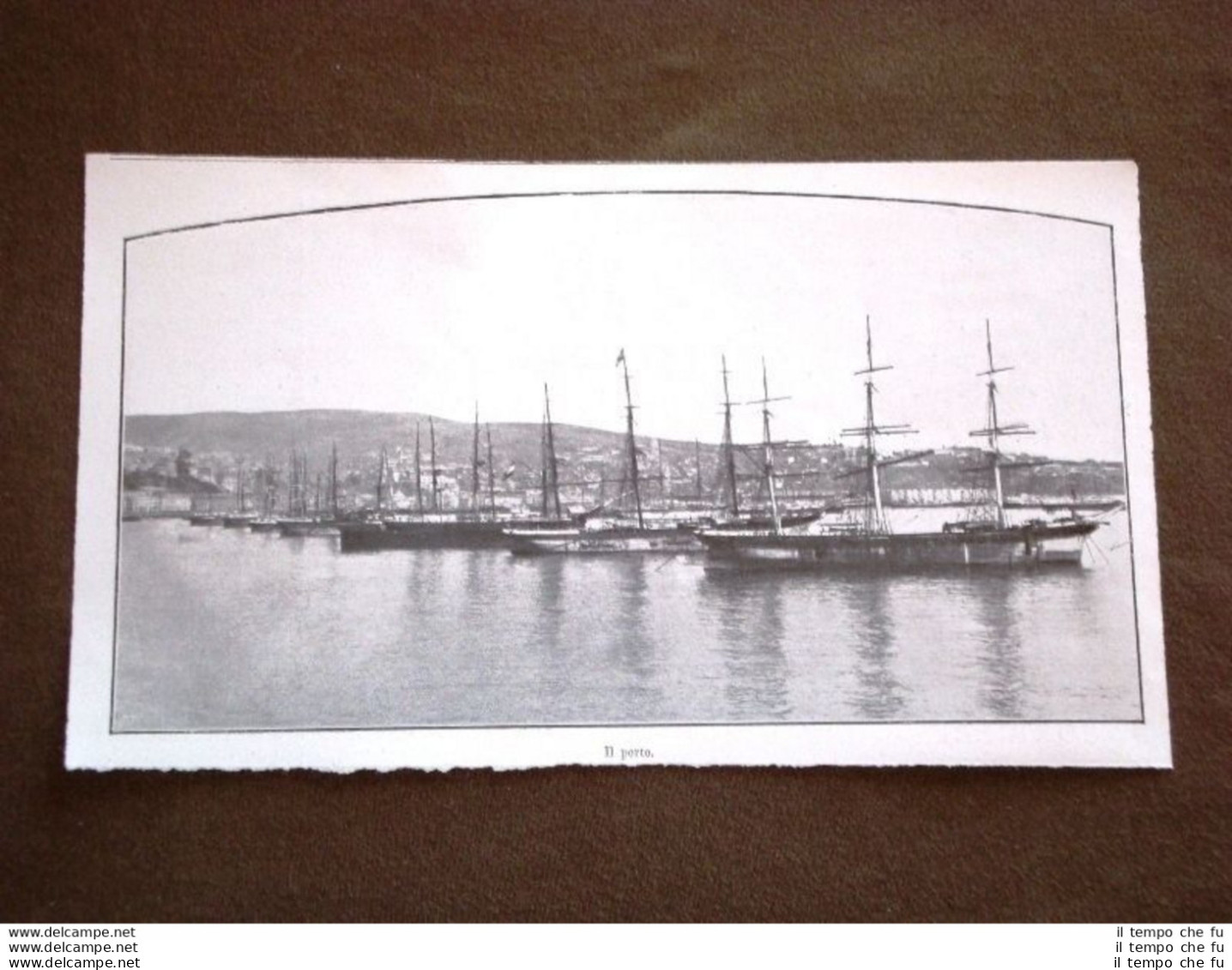 Valparaíso Nel 1906 Il Porto Cile - Autres & Non Classés