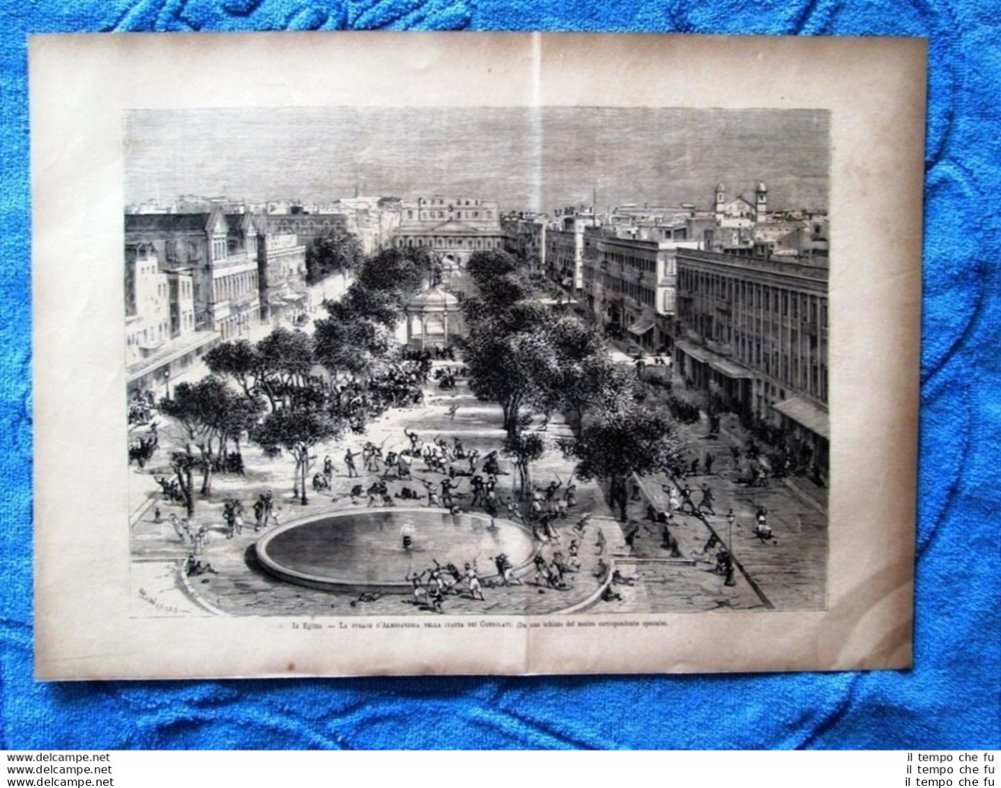 Egitto 1882 - La Strage D'Alessandria Nella Piazza Dei Consolati - Voor 1900
