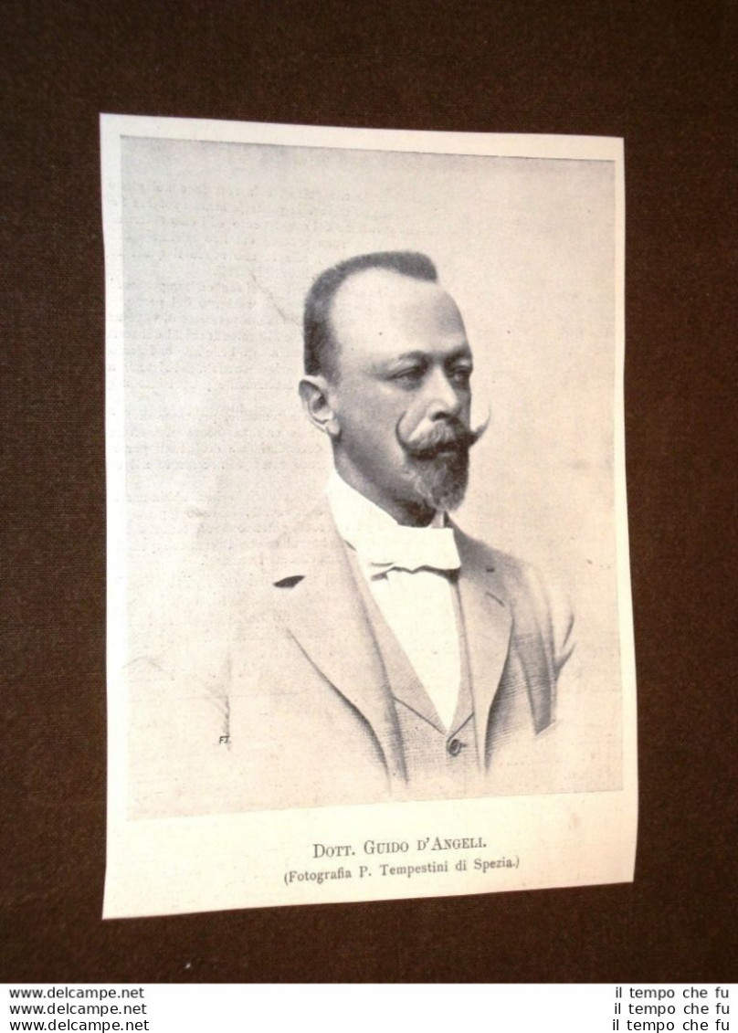 Il Dottore Guido D'Angeli Nel 1897 - Voor 1900