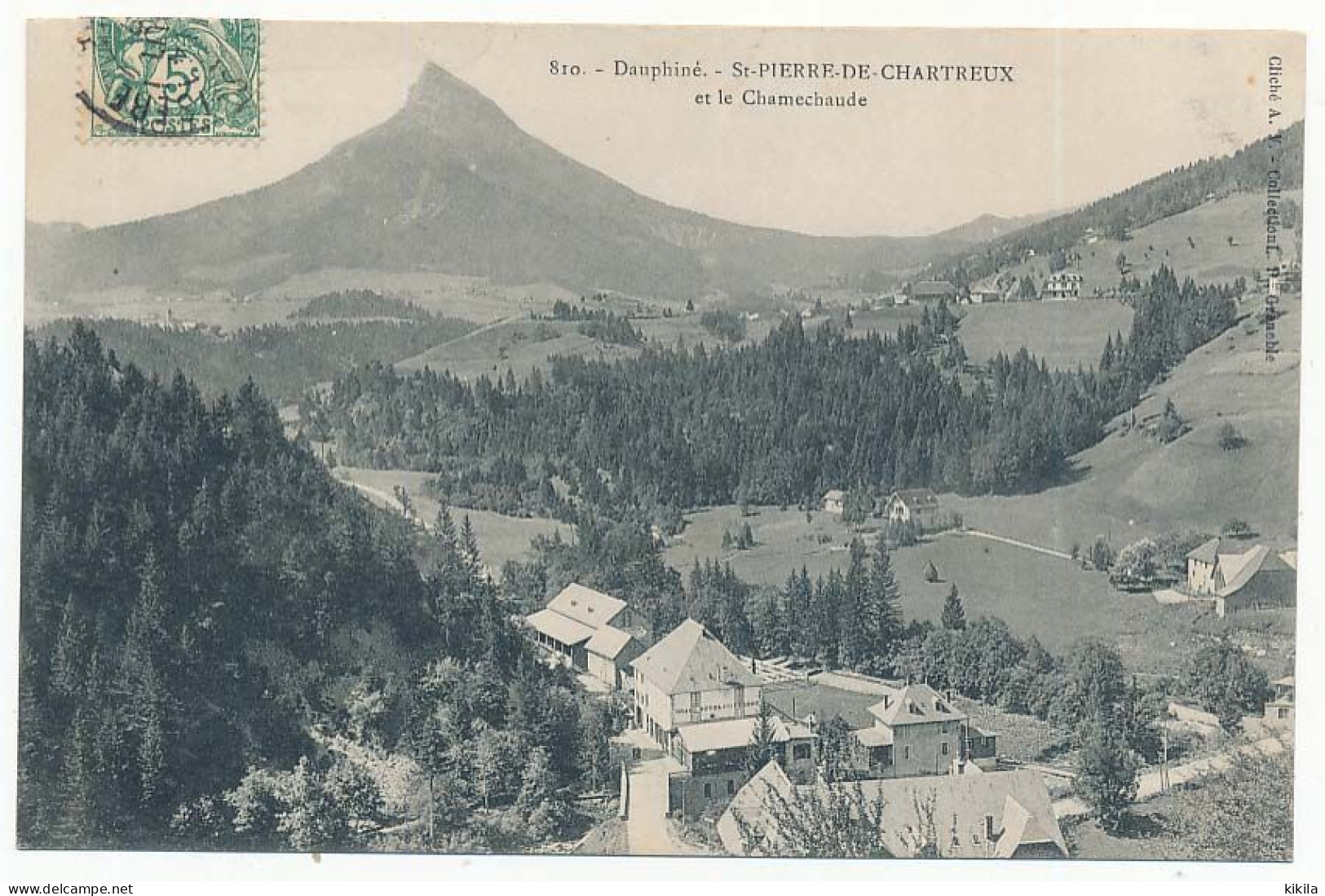 CPA 9 X 14 Isère SAINT-PIERRE-DE-CHARTREUSE  Et Le Chamechaude - Andere & Zonder Classificatie