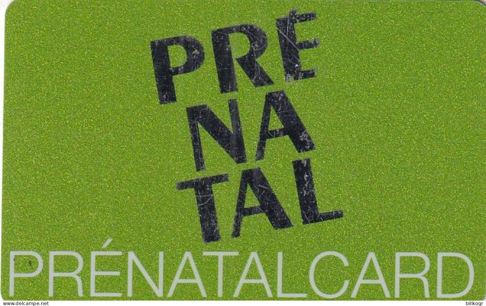 ITALY - Prenatal Member Card, Used - Sonstige & Ohne Zuordnung
