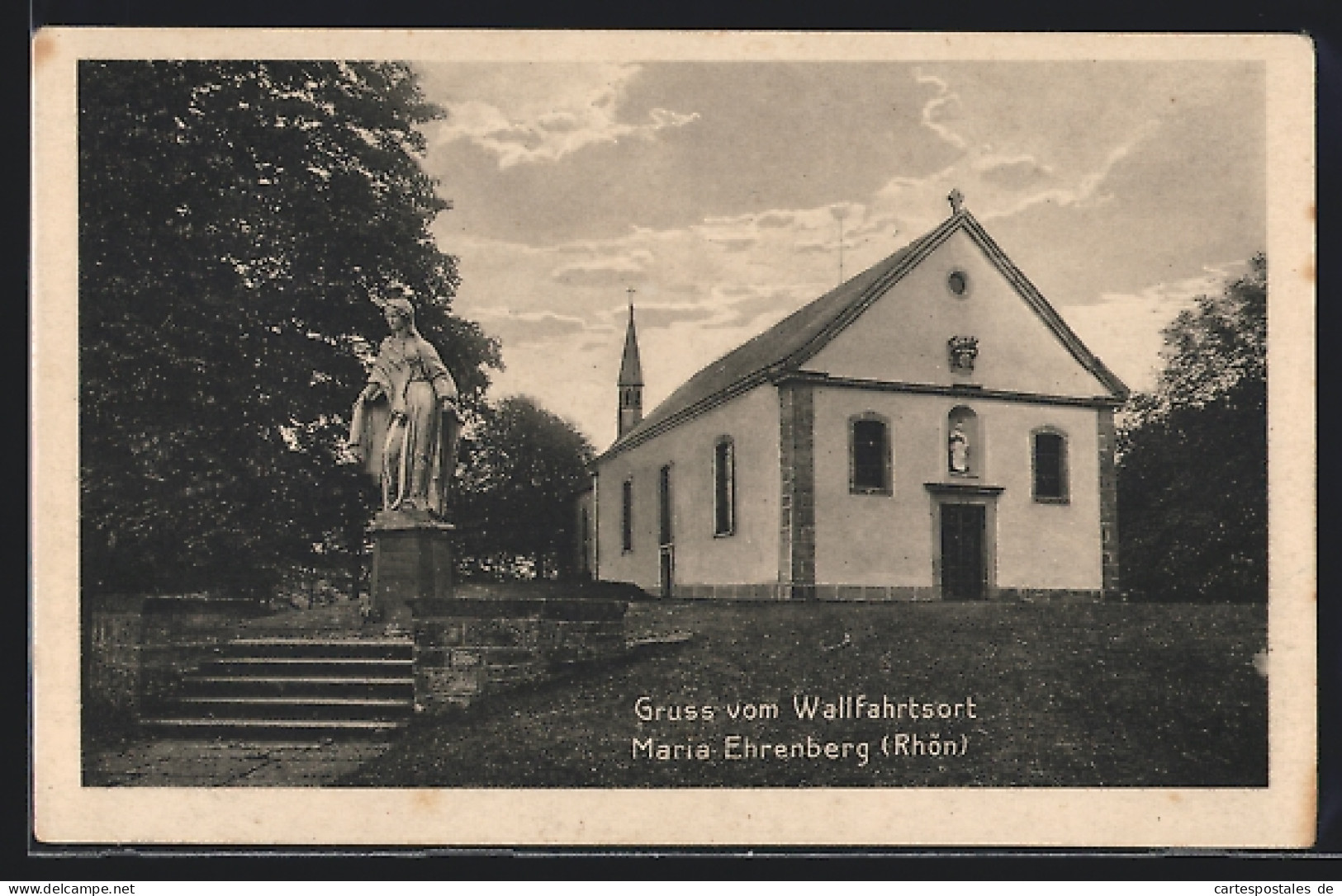 AK Maria Ehrenberg / Rhön, Wallfahrtskirche Und Standbild  - Other & Unclassified