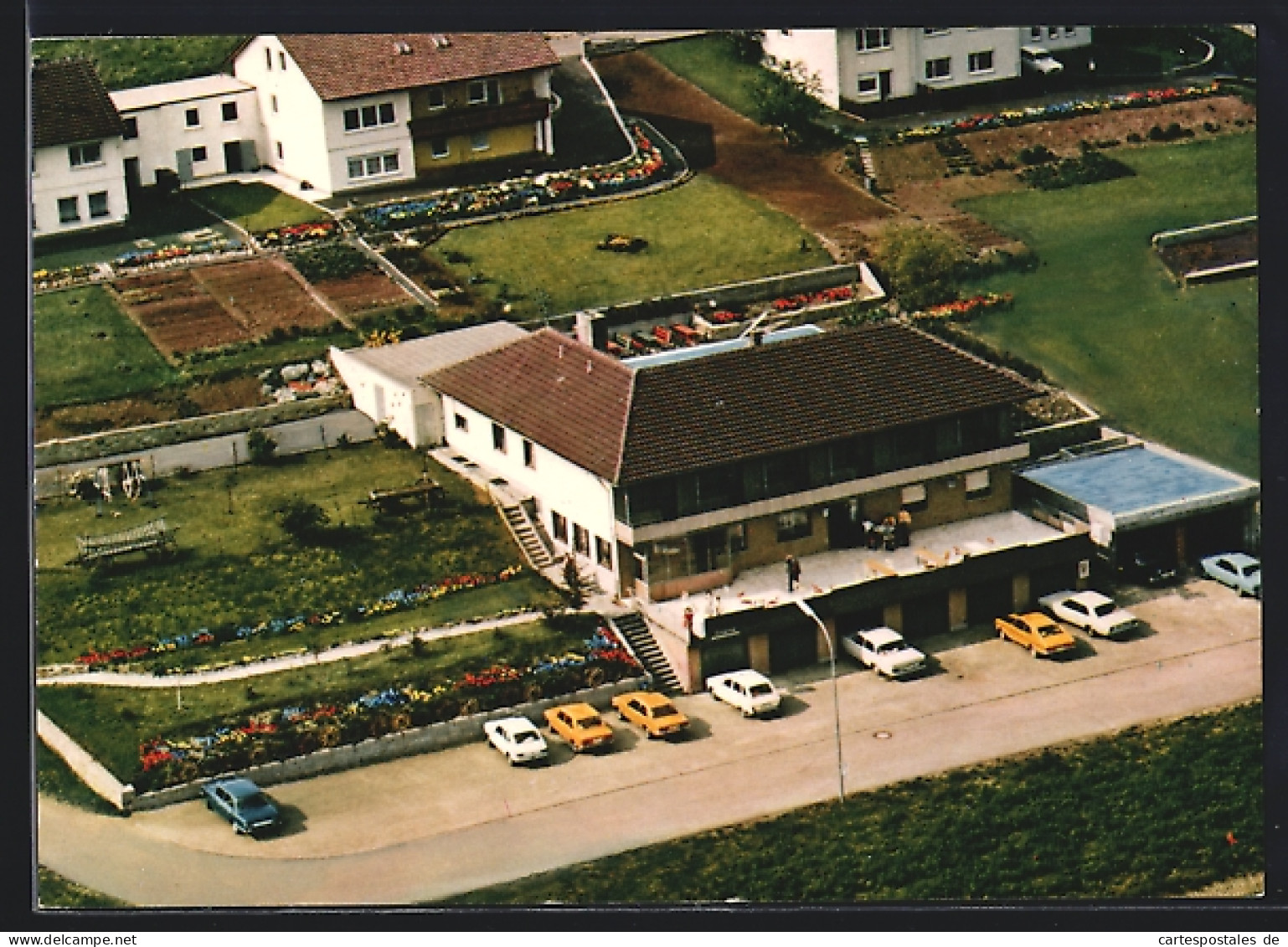 AK Sondheim / Rhön, Gasthaus & Pension Z. Lubber Aus Der Vogelschau  - Other & Unclassified