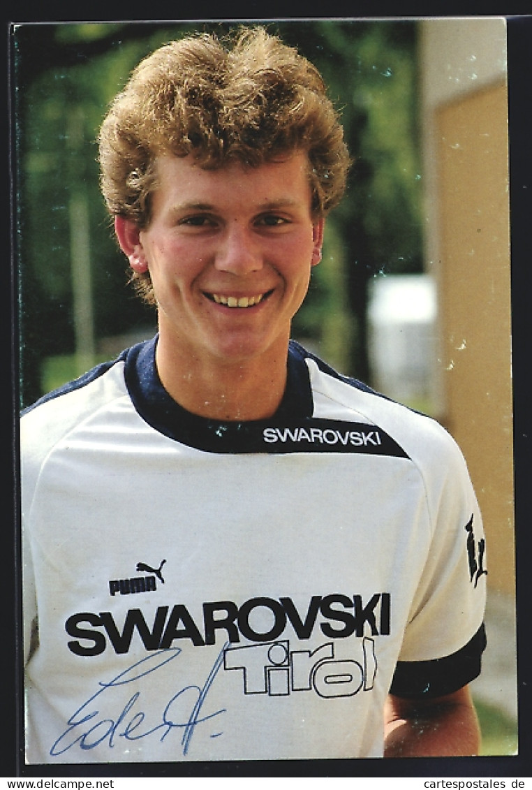 AK Fussballspieler Harald Eder, FC. Swarovski Tirol  - Soccer