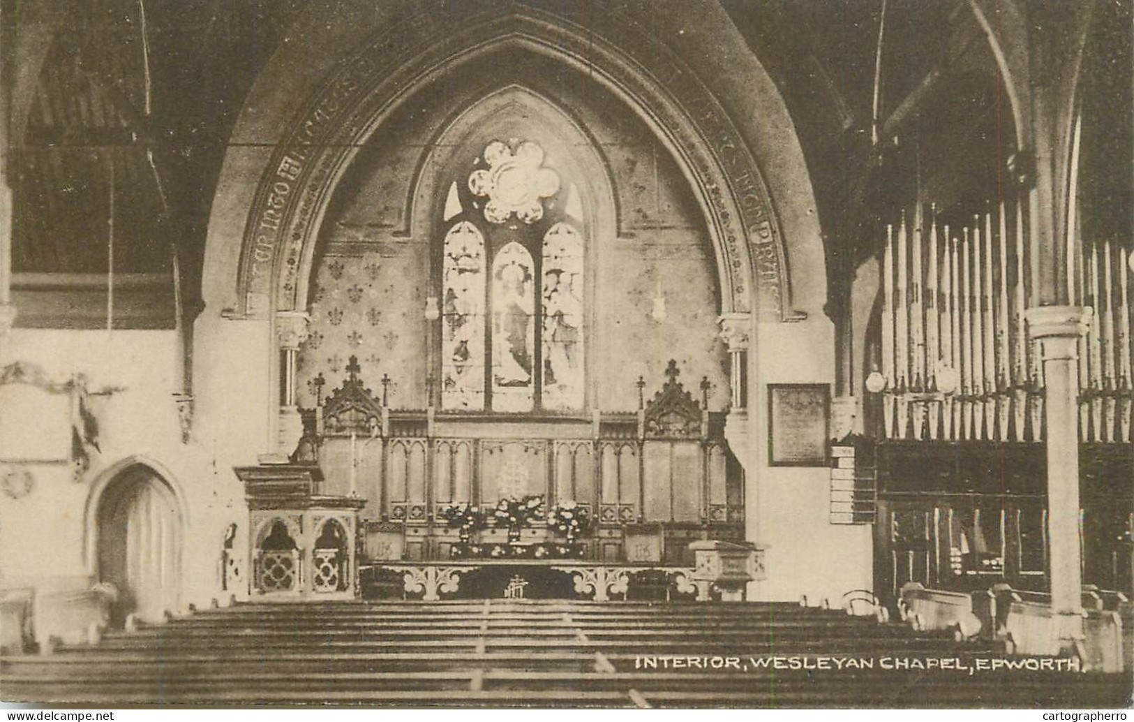 England Epworth Wesleyan Chapel Interior Aspect - Other & Unclassified