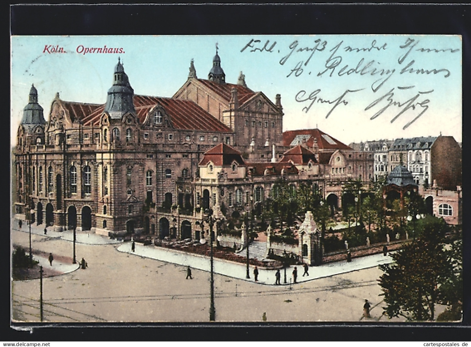 AK Köln-Neustadt, Partie Vorm Opernhaus  - Köln