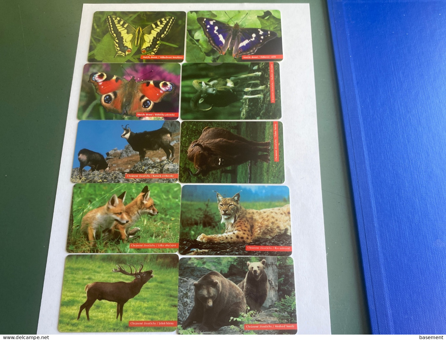 - 3 - Slovakia 10 Different Phonecards With Animal - Slovakia