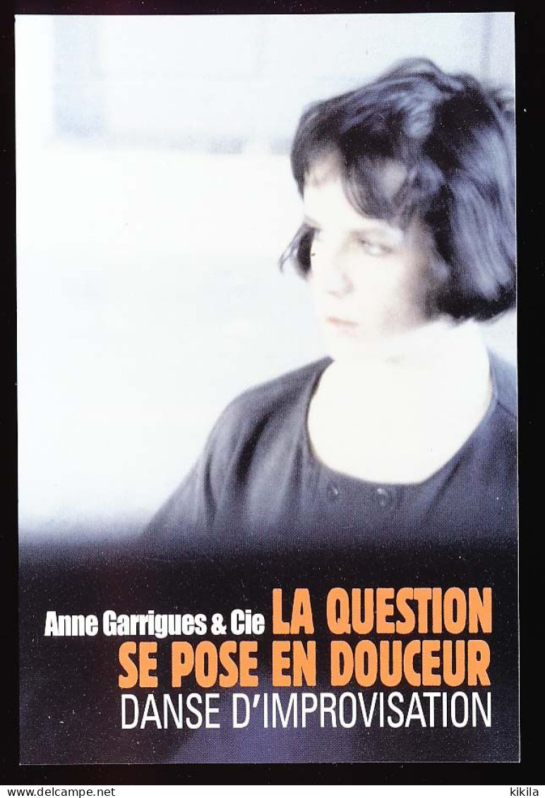 Carton 10.5x15 Isère GRENOBLE (31) Anne Garrigues & Cie Danse D'improvisation La Question Se Pose En Douceur Avril 2000 - Grenoble