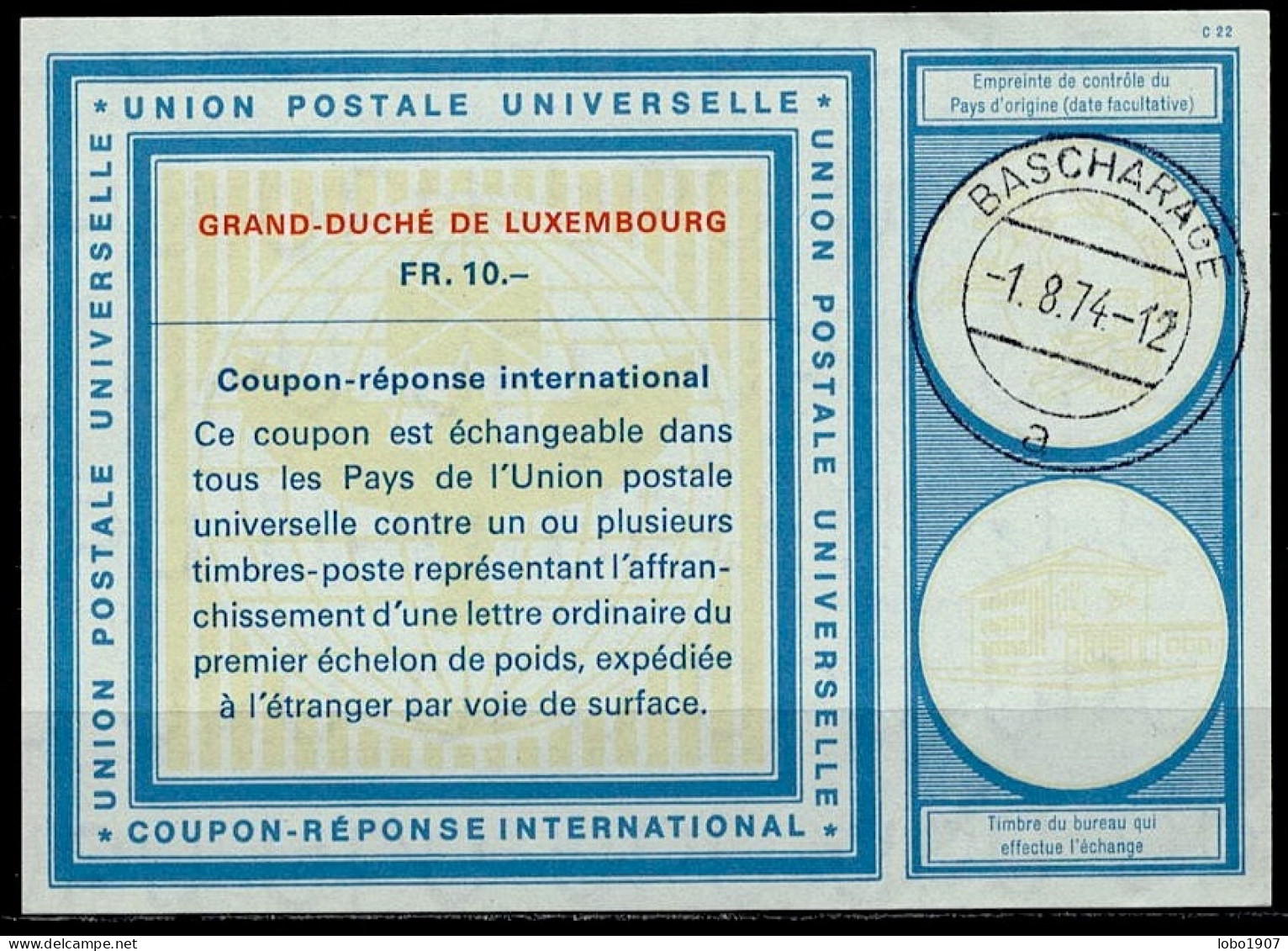 LUXEMBOURG  Collection Of 17 International Reply Coupon Reponse Antwortschein IRC IAS  See List And Scans - Postwaardestukken